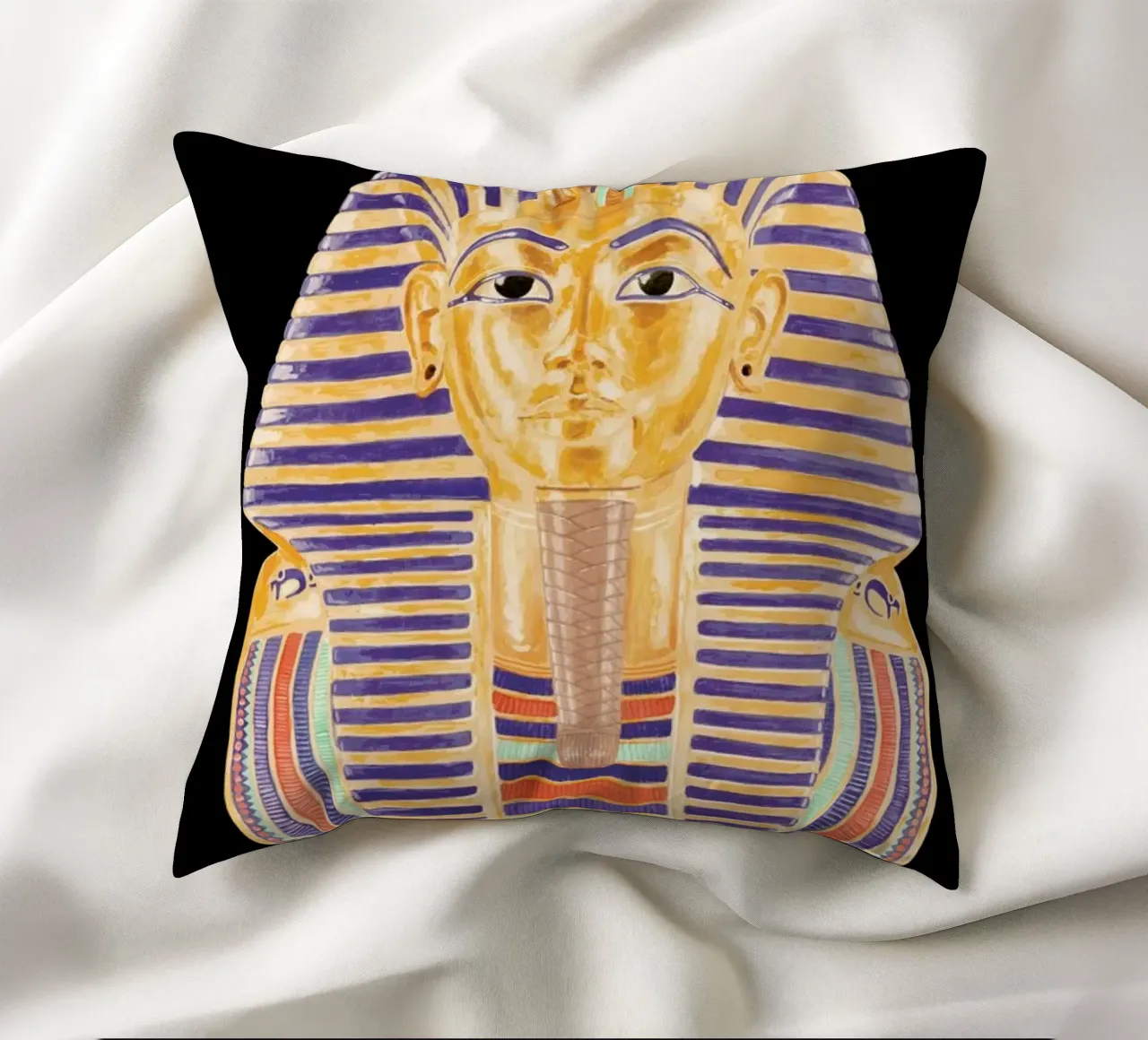 Tutankhamun Mask cuscino da Florent Bodart