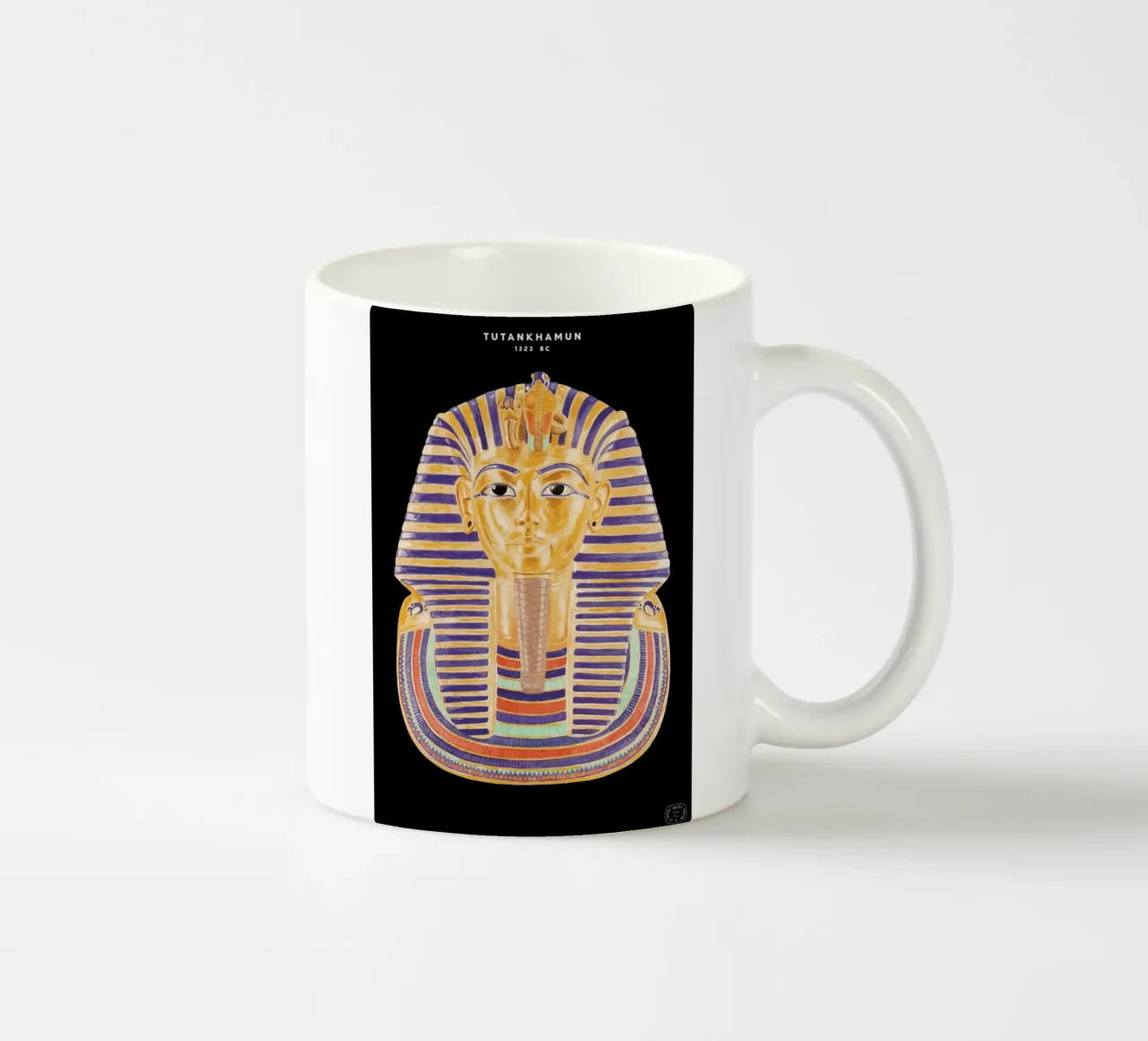 Tutankhamun Mask tazza in ceramica da Florent Bodart