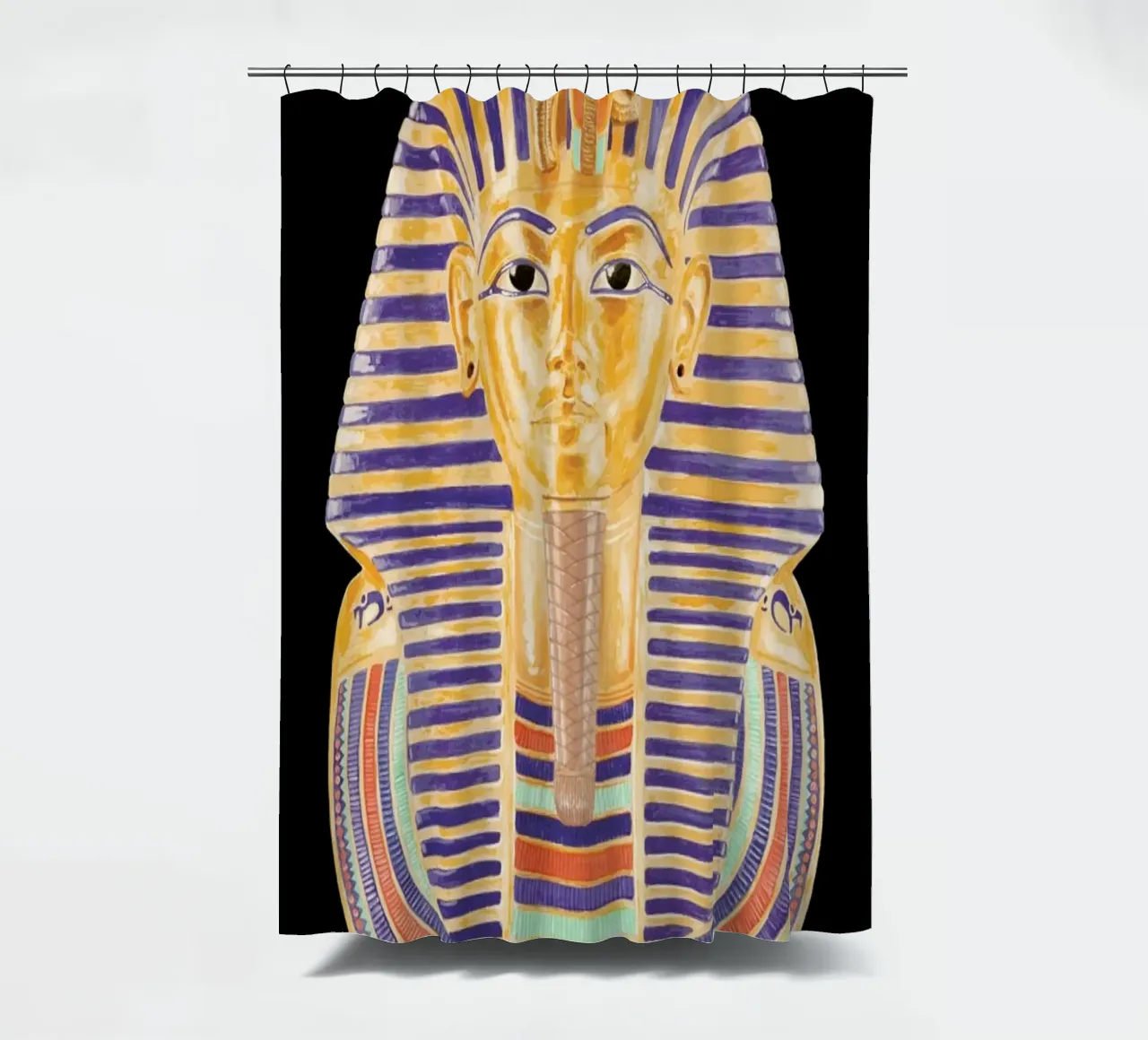 Tutankhamun Mask tenda da doccia da Florent Bodart
