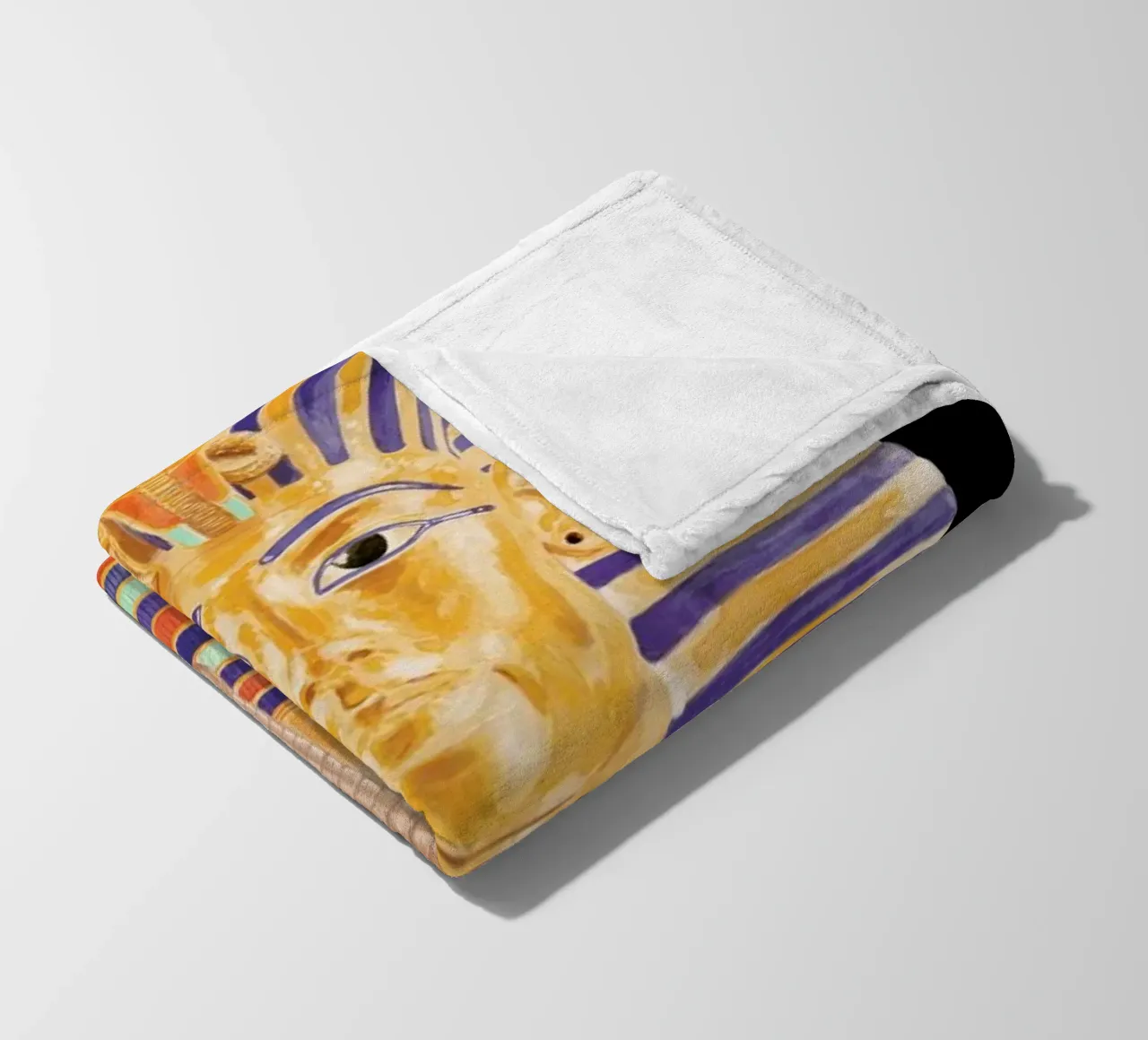 Tutankhamun Mask coperta in pile da Florent Bodart