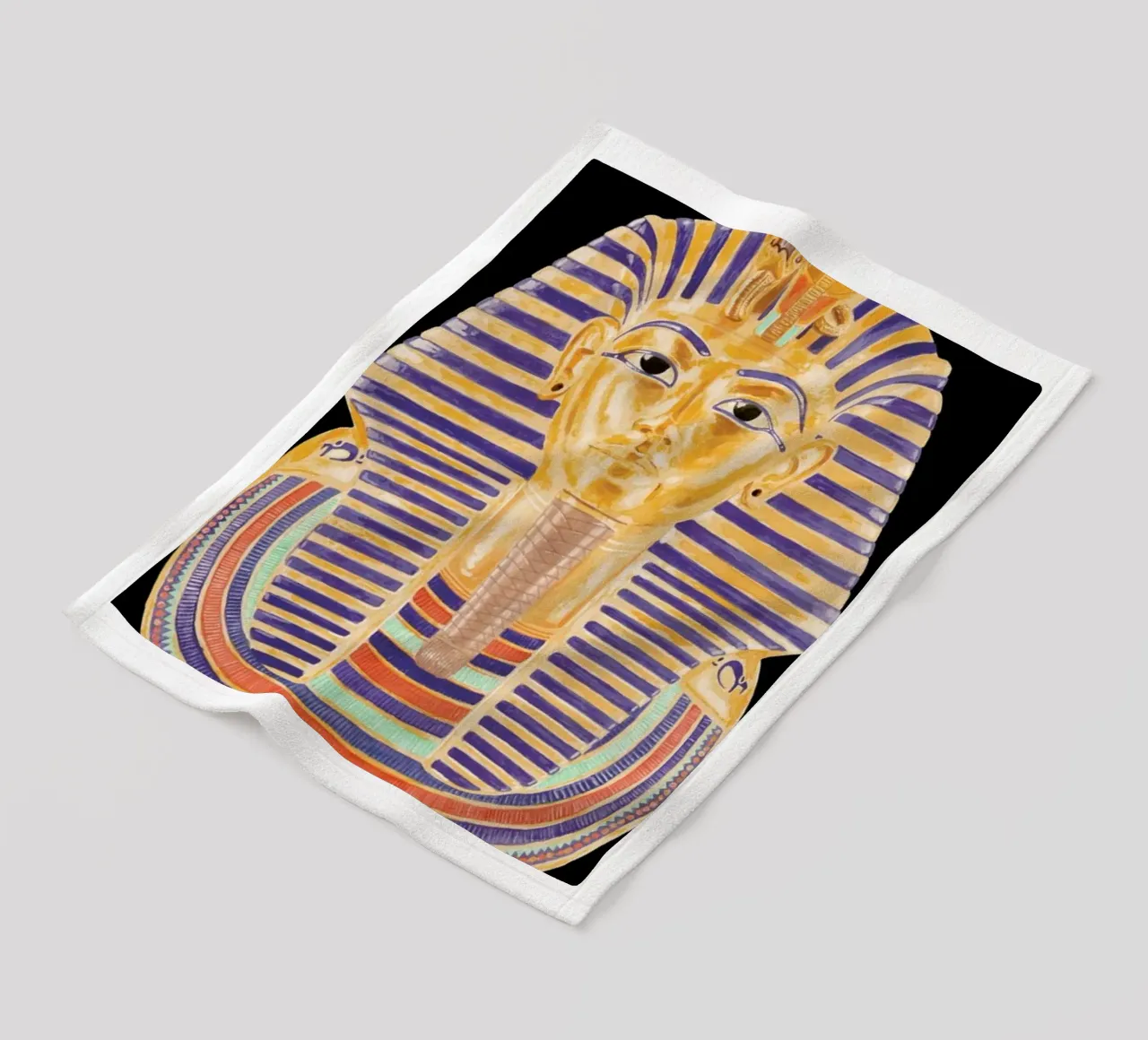 Tutankhamun Mask coperta in pile da Florent Bodart