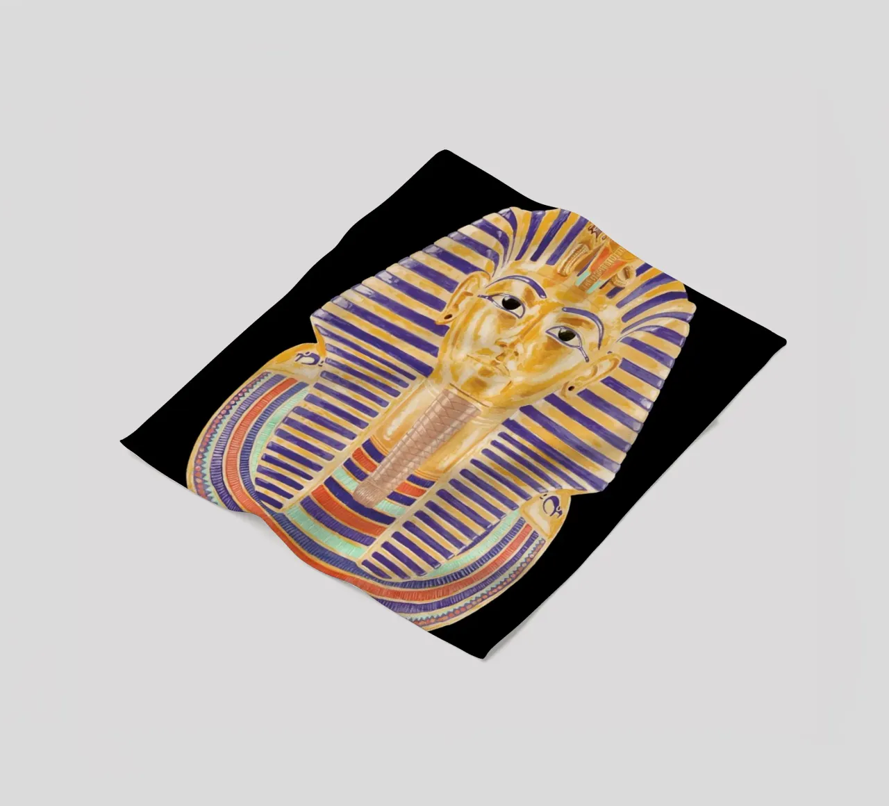 Tutankhamun Mask coperta in pile da Florent Bodart