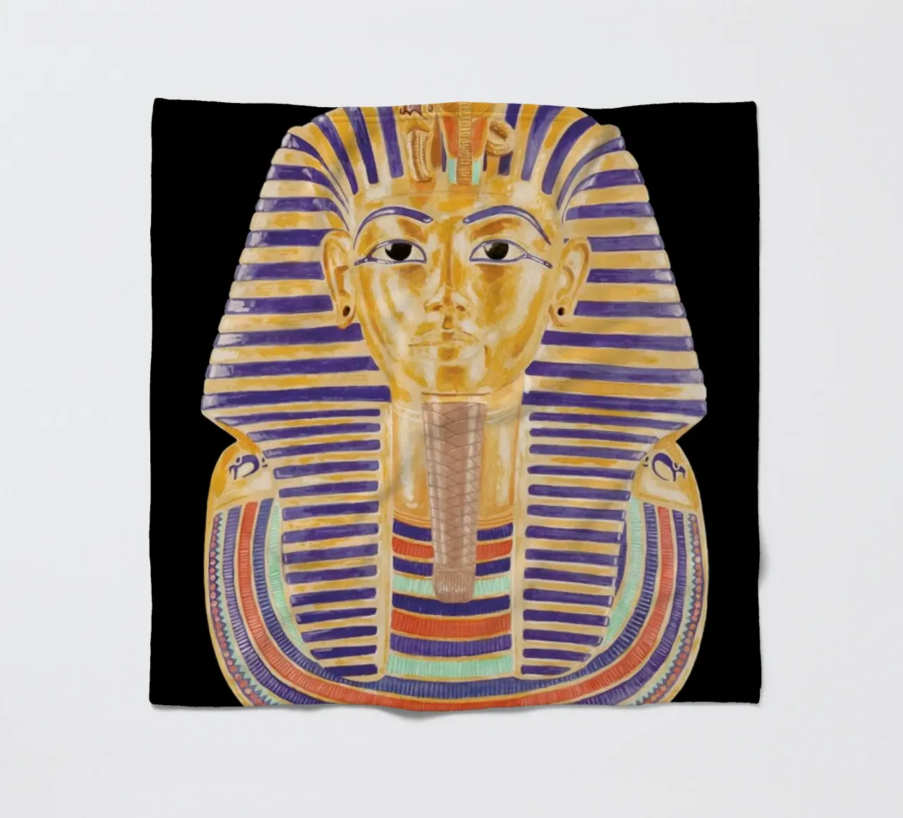 Tutankhamun Mask coperta in pile da Florent Bodart