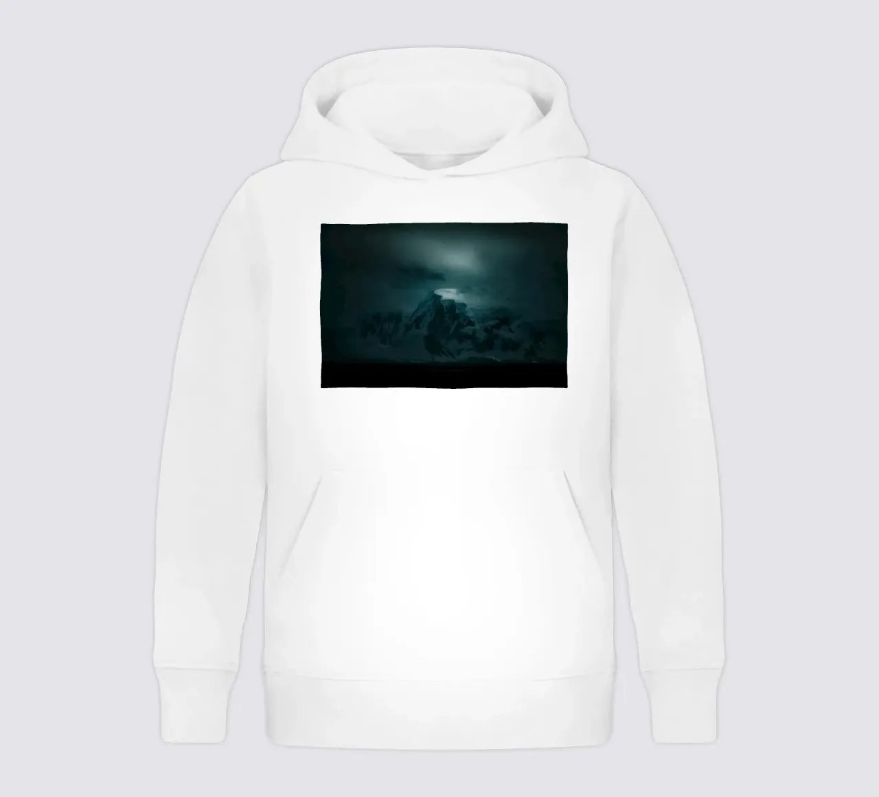 mountain ice kids hoodie by Earthly Visions