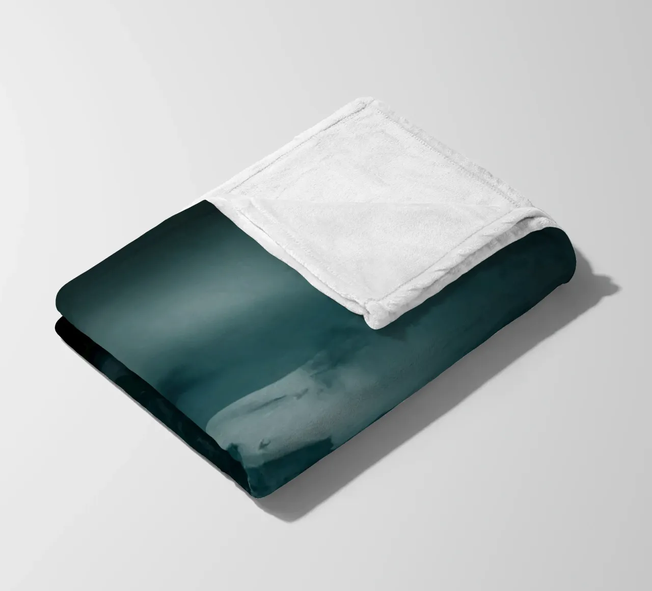 mountain ice fleece blanket by Earthly Visions