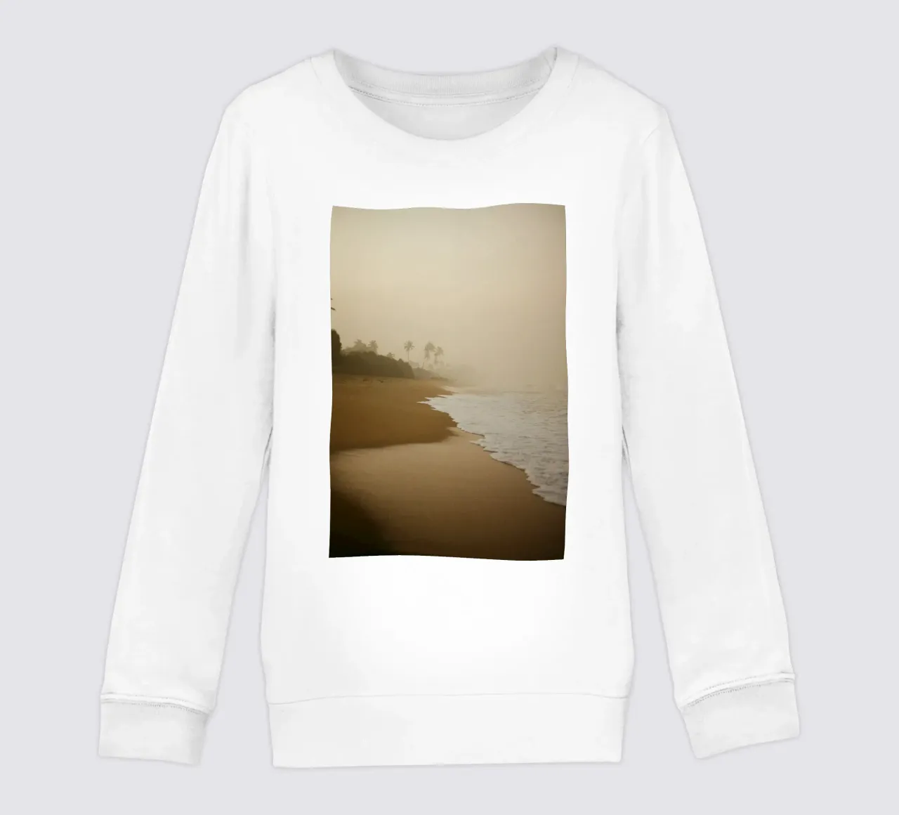 spiaggia mare felpa bambino da Earthly Visions