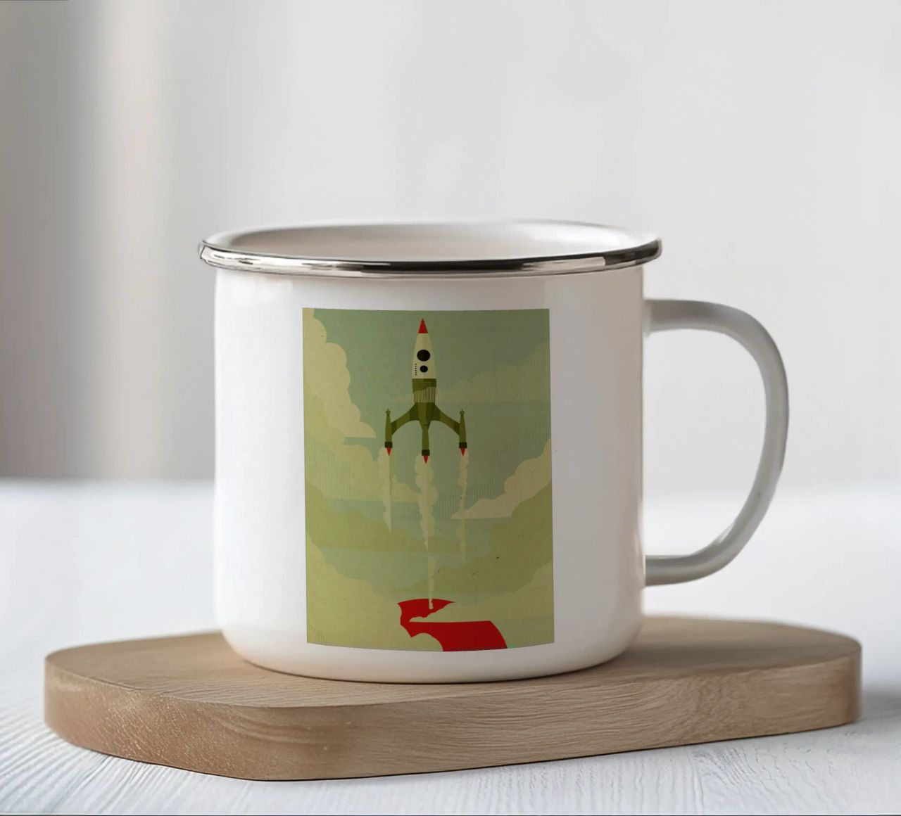 The Journey tazza in smalto da Danny Haas
