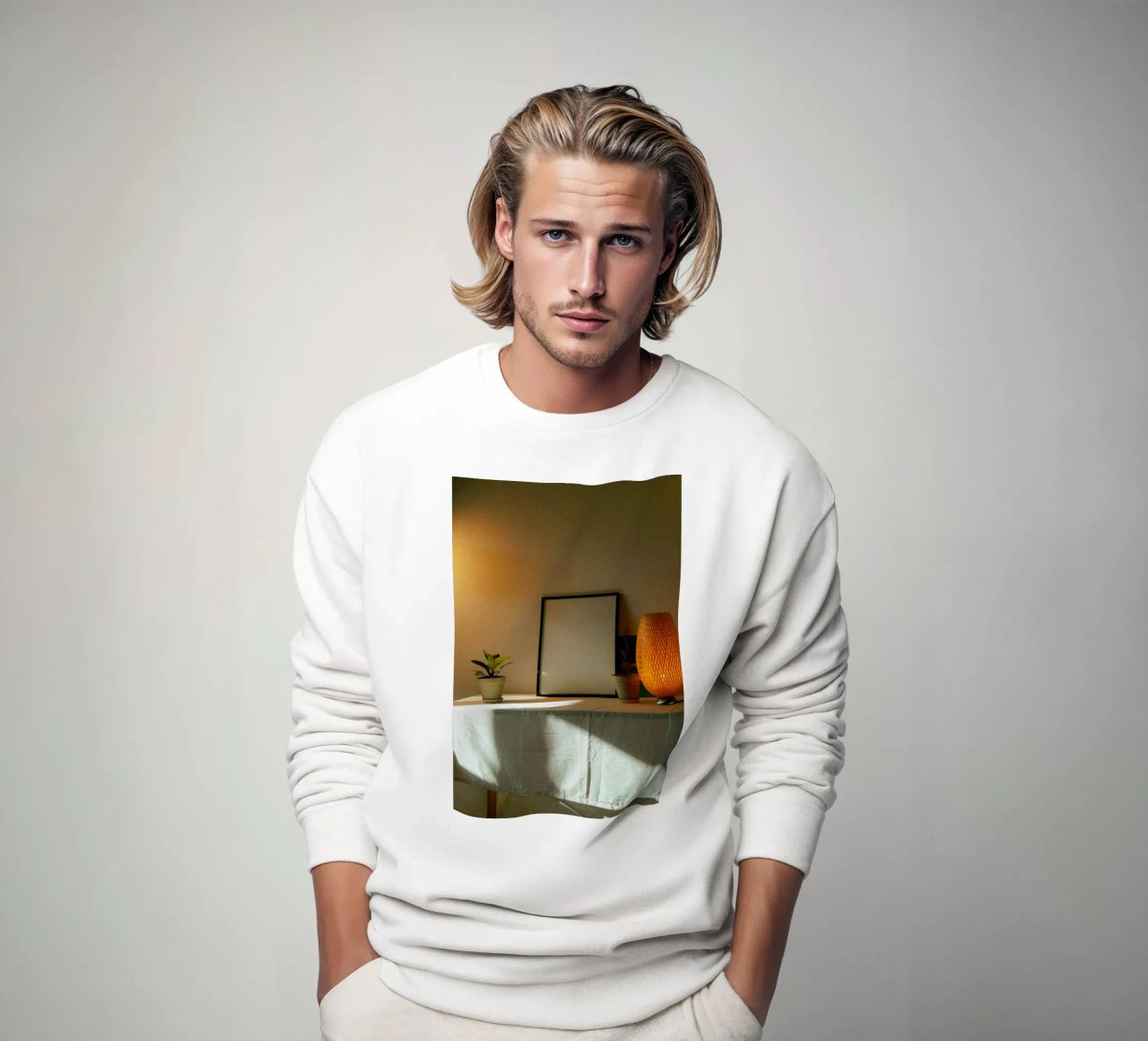 frame picture frame sweatshirt by Earthly Visions
