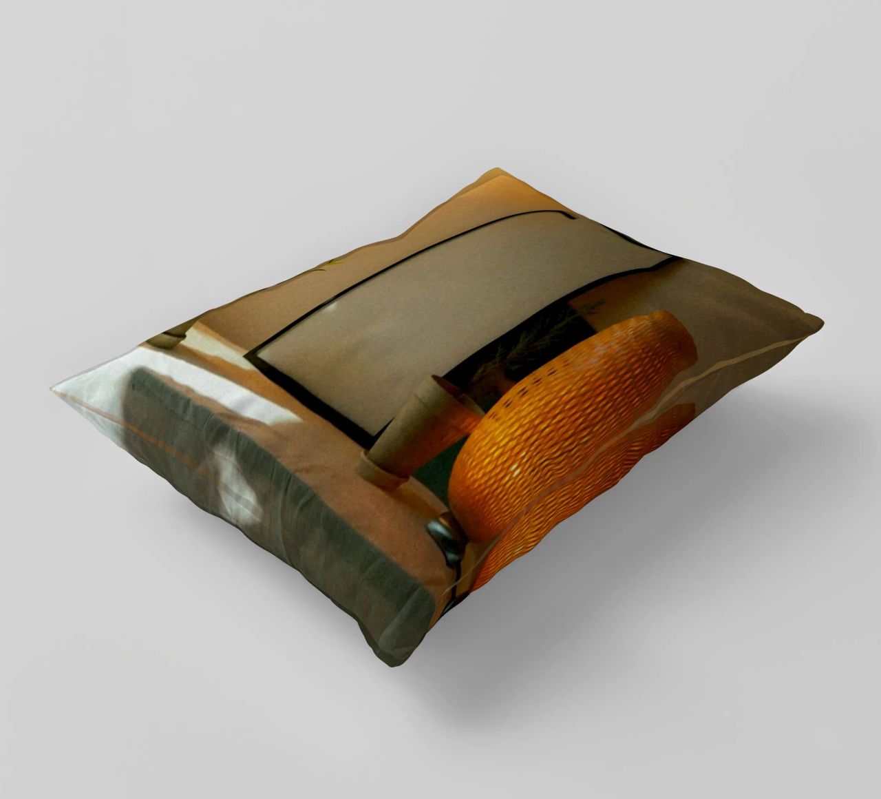frame picture frame decorative cushion by Earthly Visions