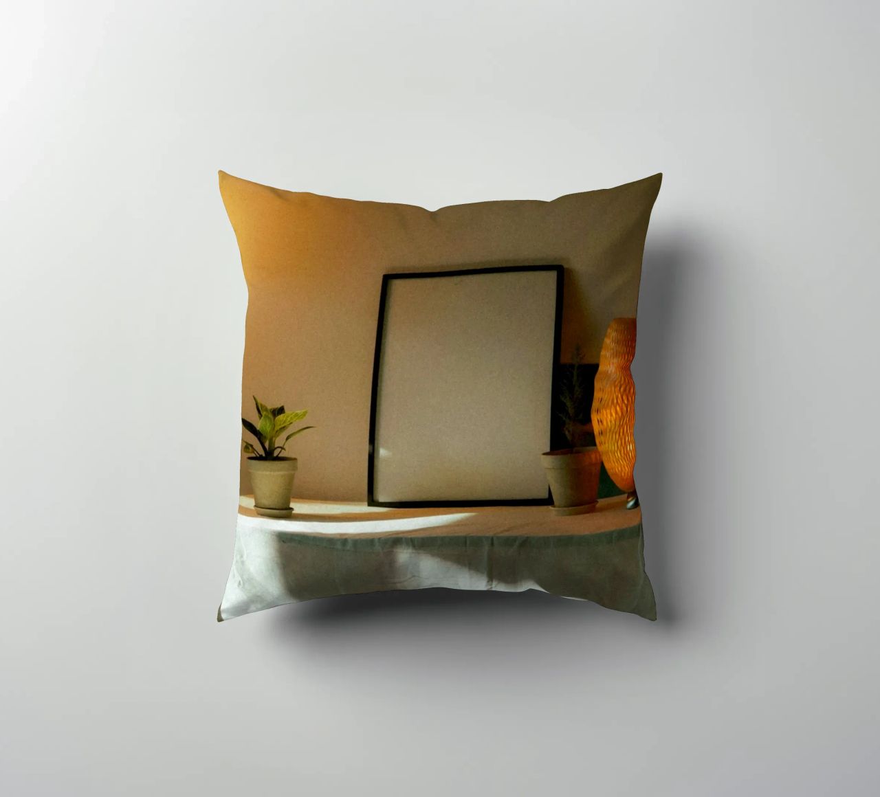frame picture frame decorative cushion by Earthly Visions