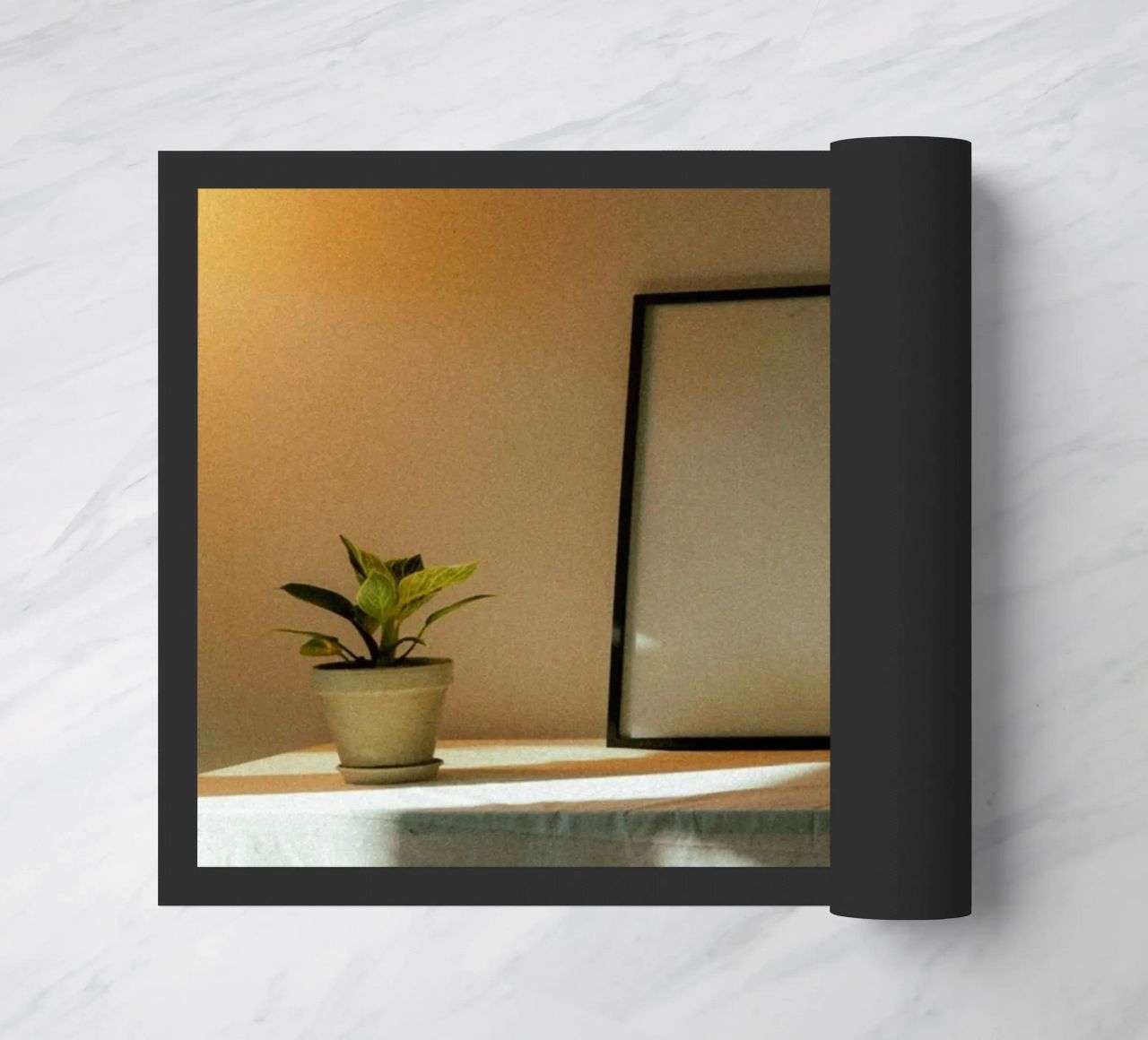 frame picture frame doormat by Earthly Visions