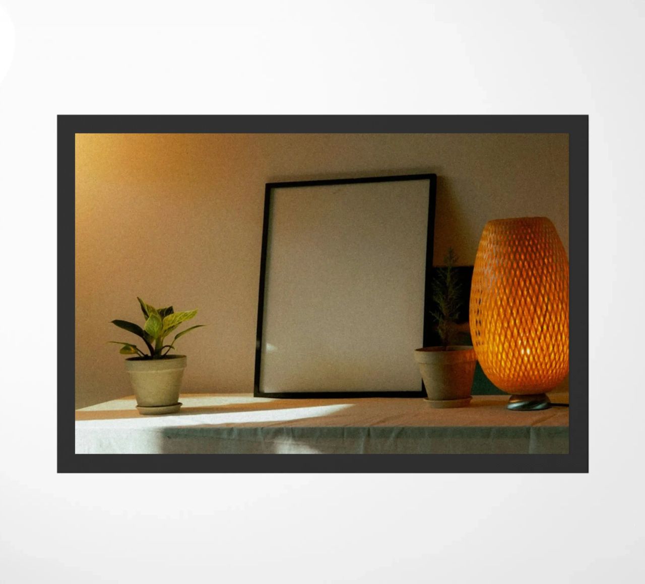 frame picture frame doormat by Earthly Visions