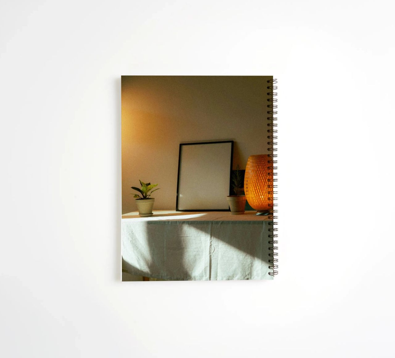 frame picture frame spiral notebook by Earthly Visions