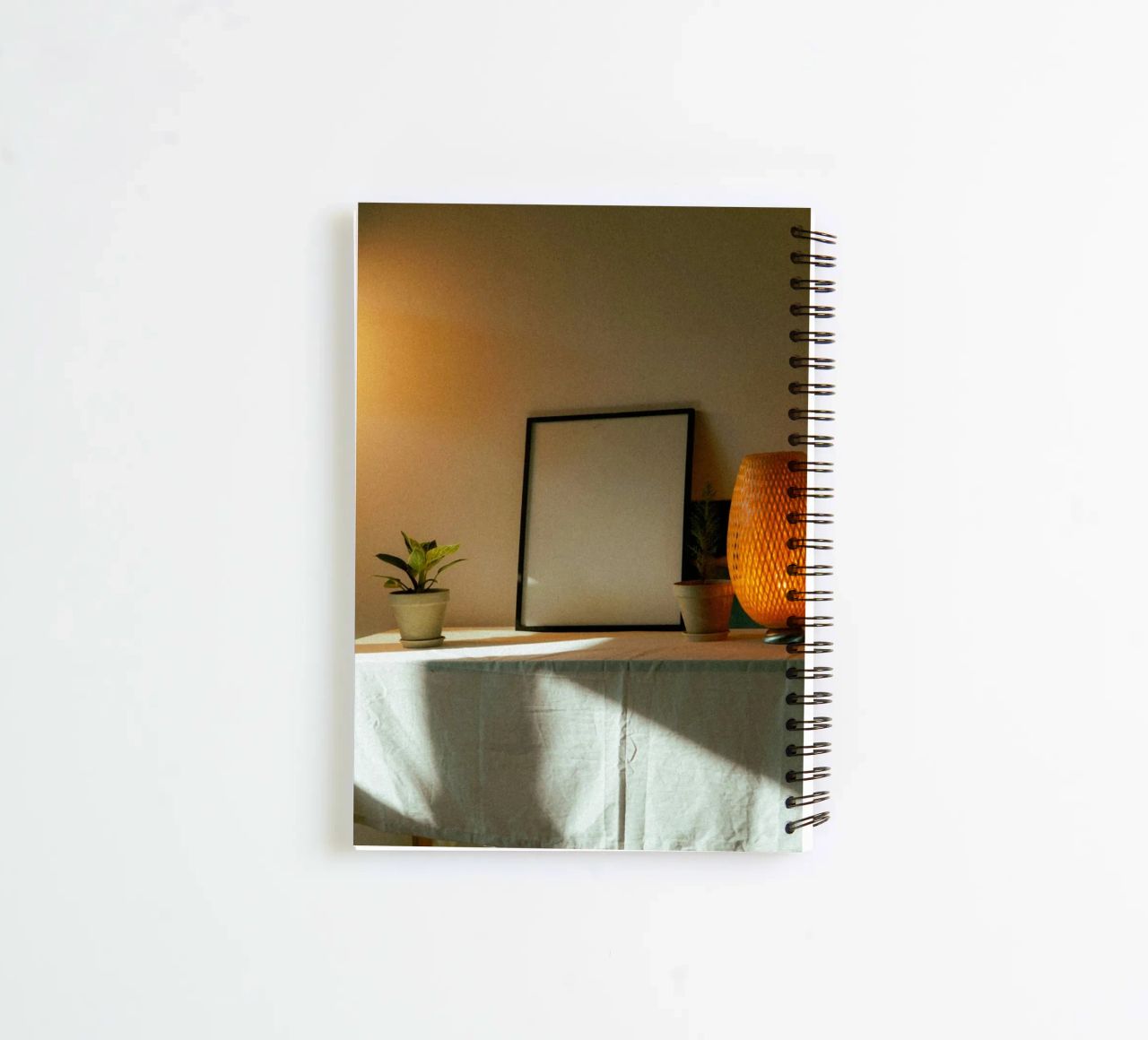 frame picture frame spiral notebook by Earthly Visions