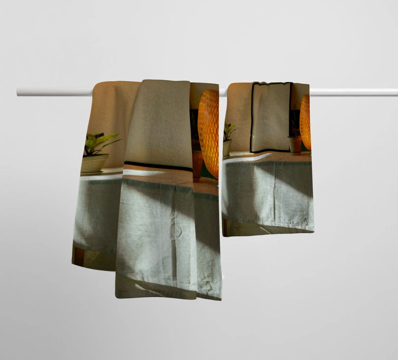 frame picture frame towel by Earthly Visions