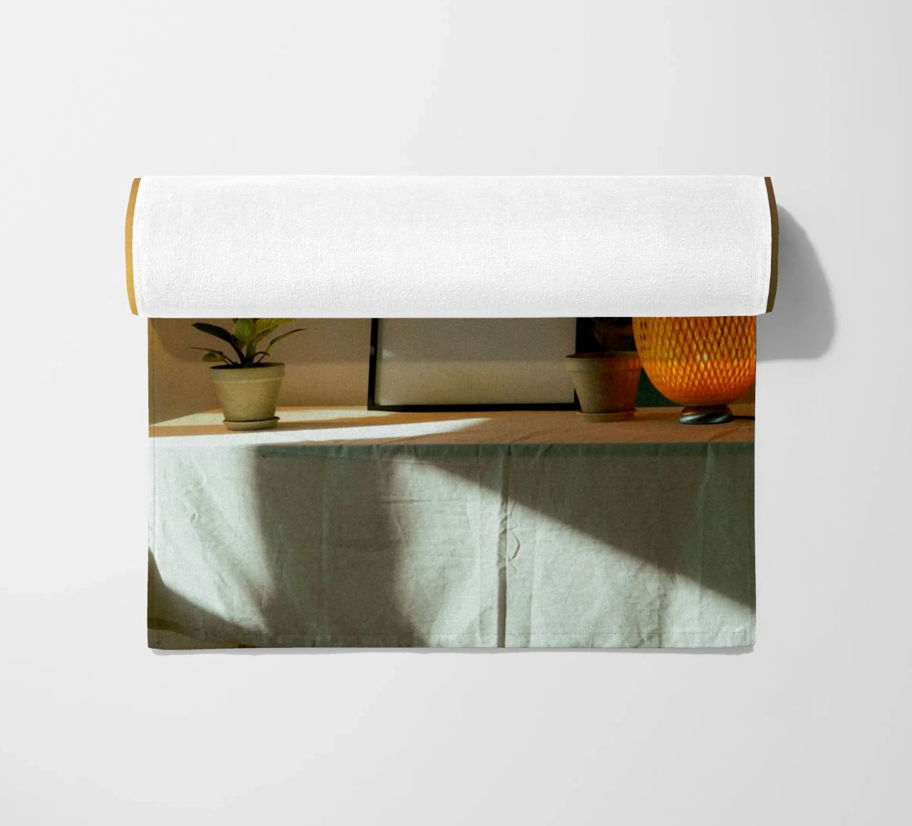 frame picture frame beach towel by Earthly Visions