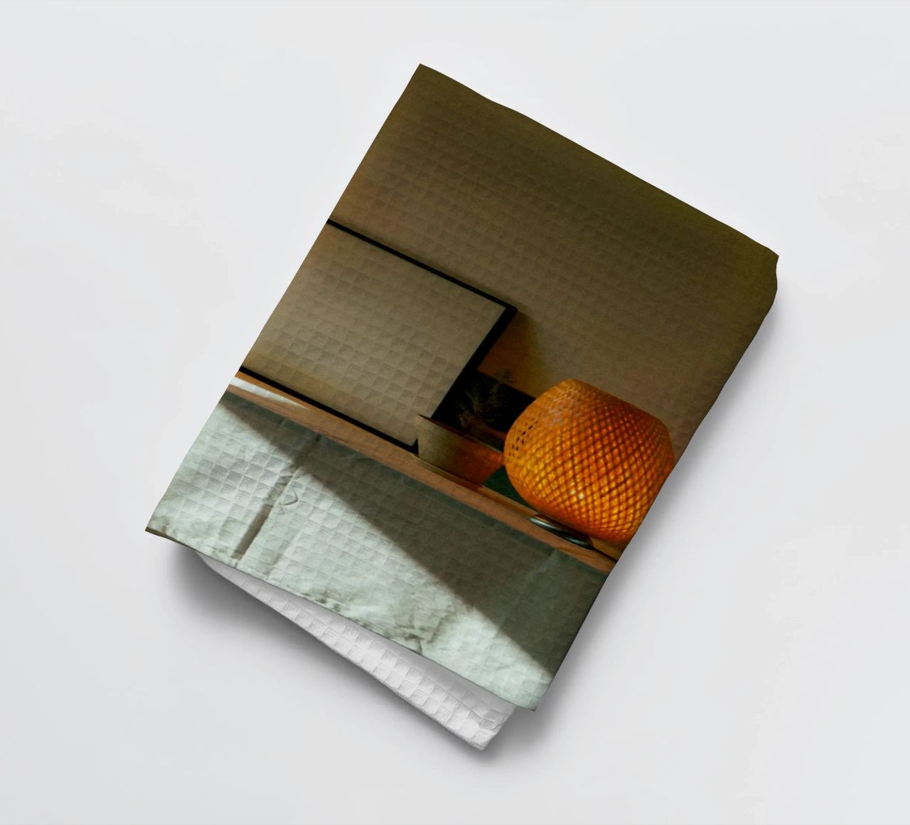 frame picture frame tea towel by Earthly Visions