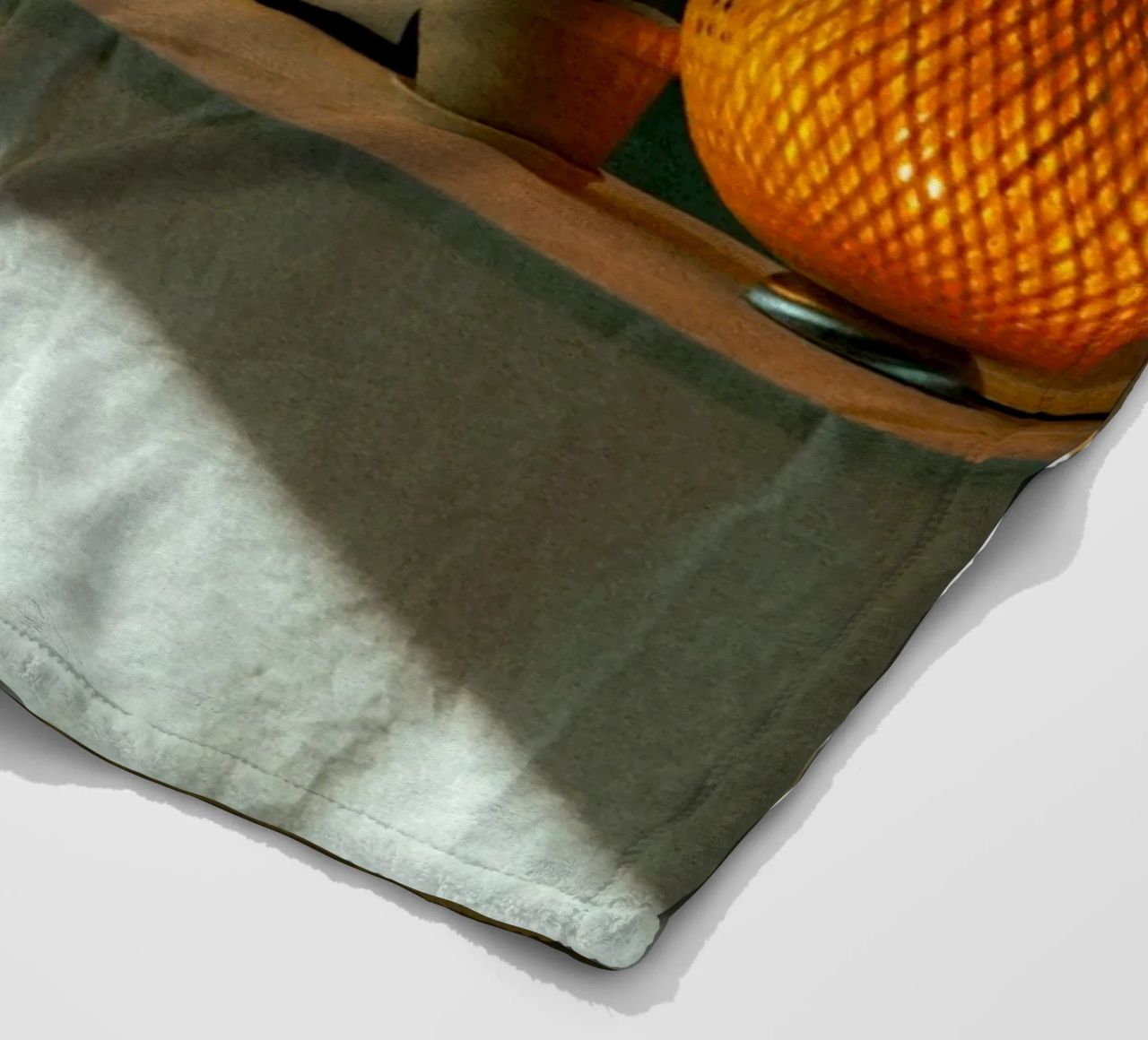 frame picture frame fleece blanket by Earthly Visions