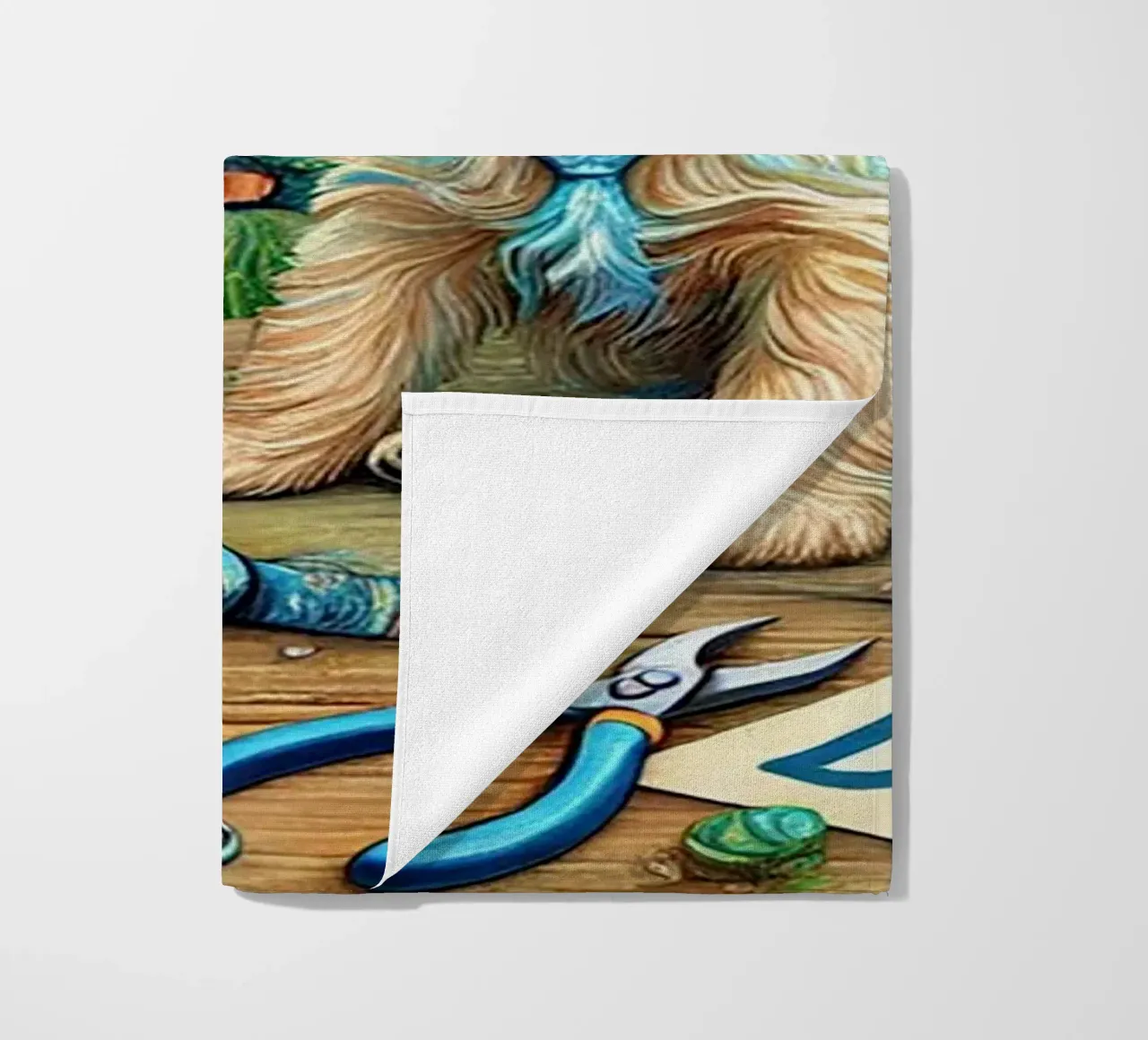 Happy Father´s Day Puppy Edition telo mare da Vintage Van Gogh