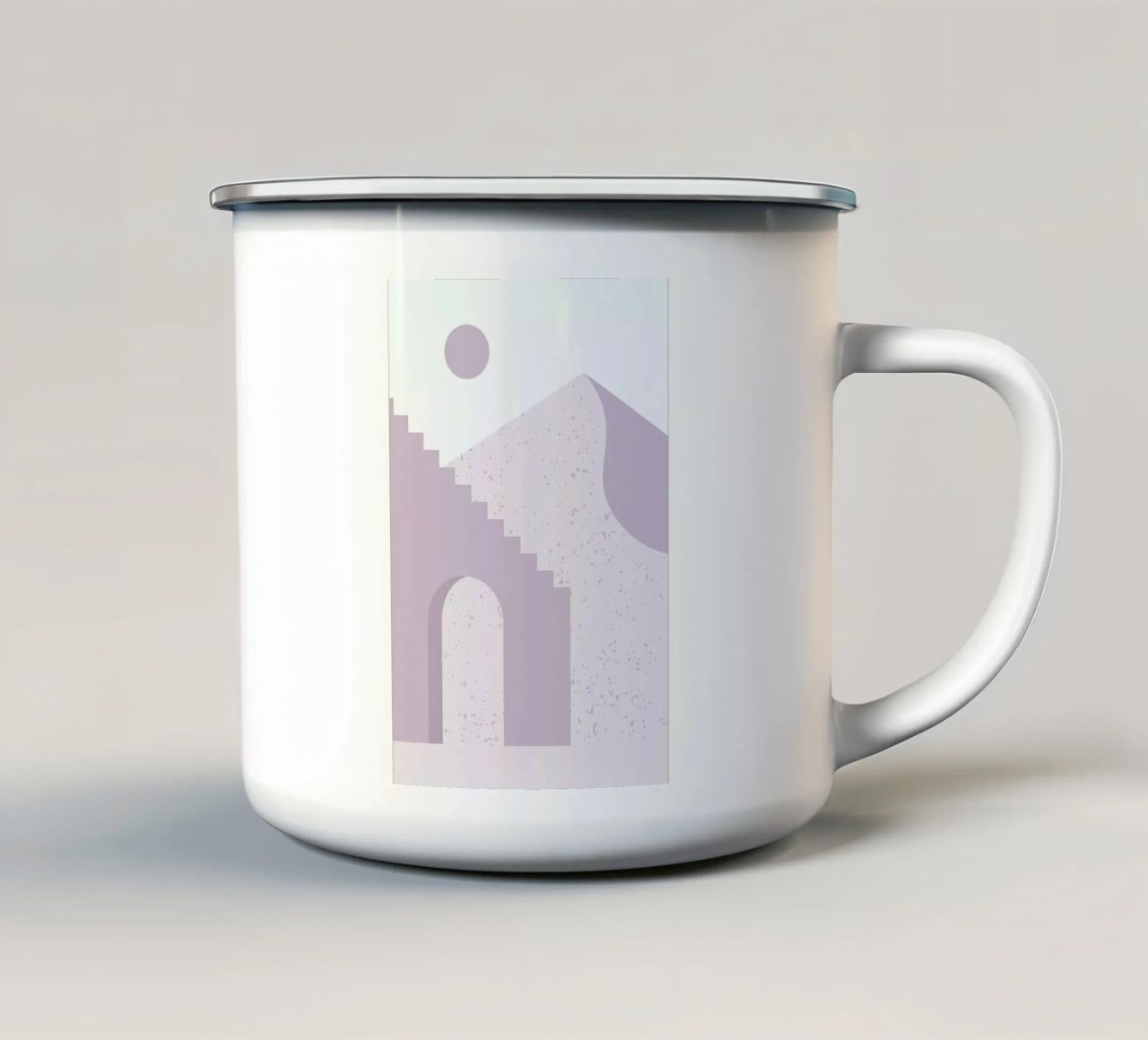 At Its Peak tazza in smalto da Studio One