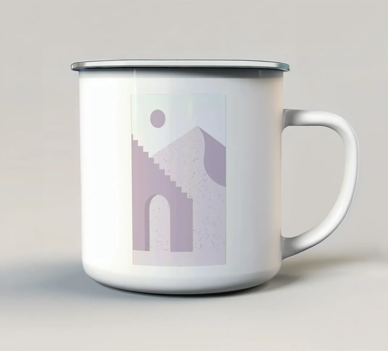 At Its Peak tazza in smalto da Studio One