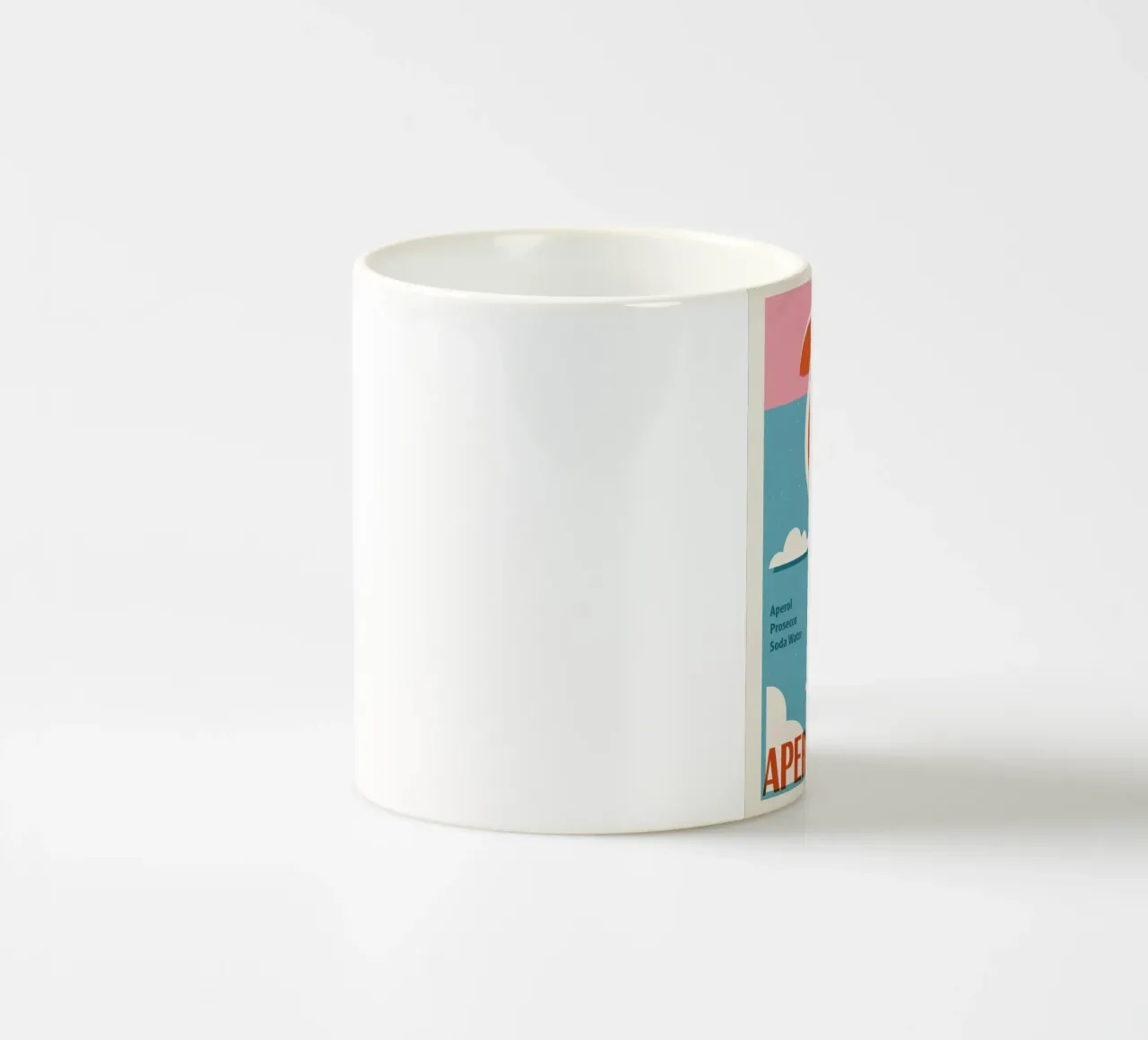 Aperol spritz - Cocktail fetta d'arancia tazza in ceramica da MIa_Dispath