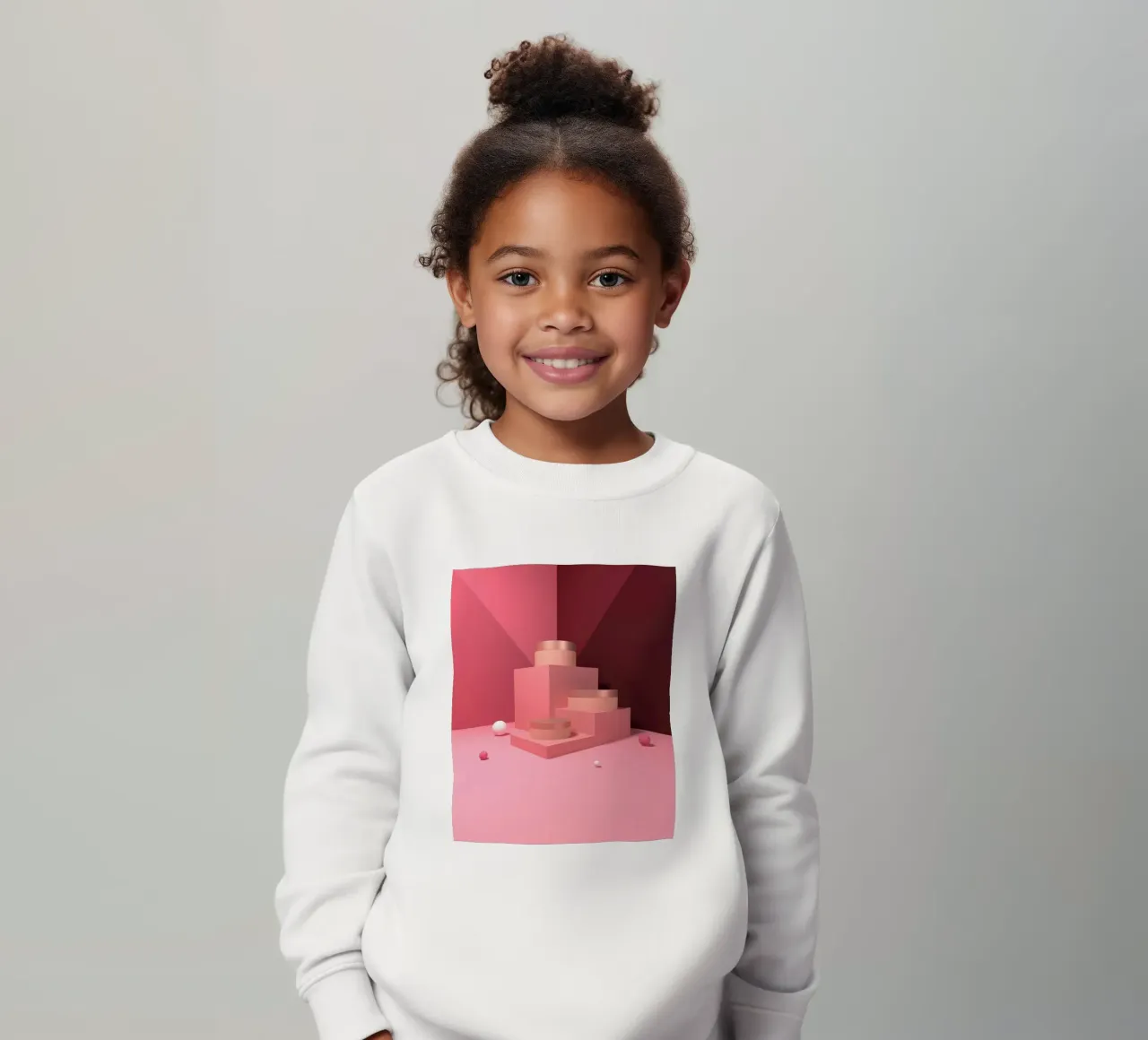 forme geometriche sfere felpa bambino da Earthly Visions