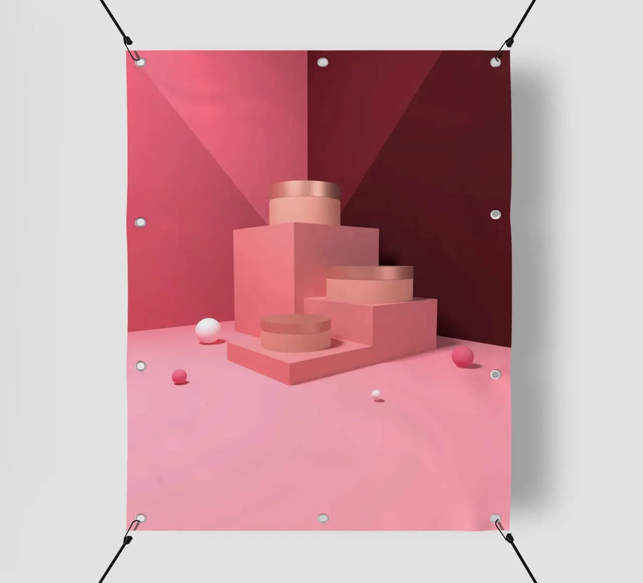 forme geometriche sfere telo in pvc da Earthly Visions