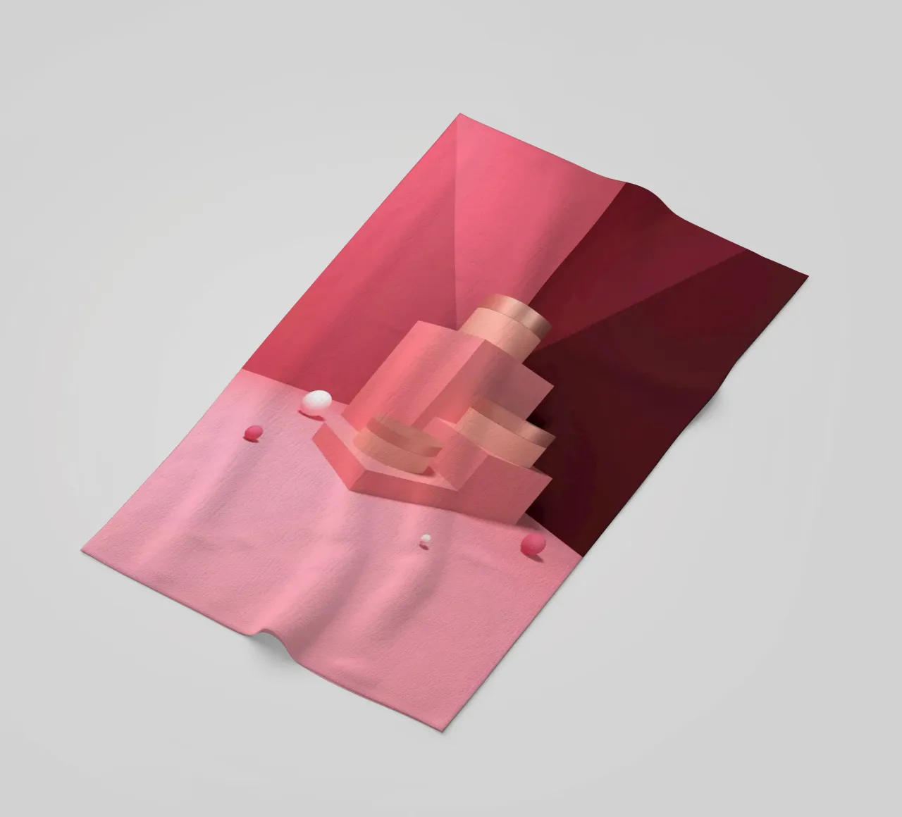 forme geometriche sfere telo mare da Earthly Visions