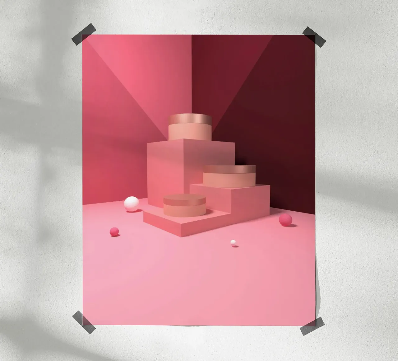 forme geometriche sfere carta hahnemühle da Earthly Visions