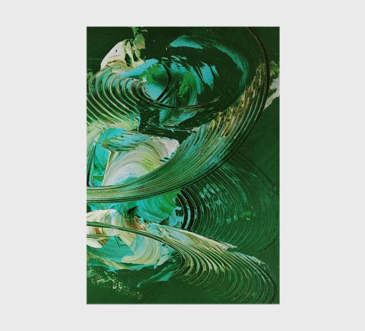 IDEAL GIFT 39 invers notebook by Thierry Vobmann Abstract painting