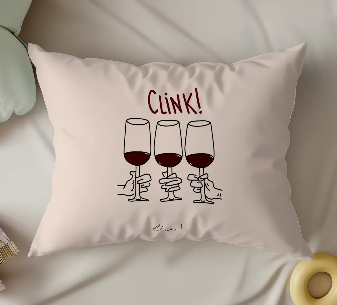 Clink Clink cuscino da Mildred Store