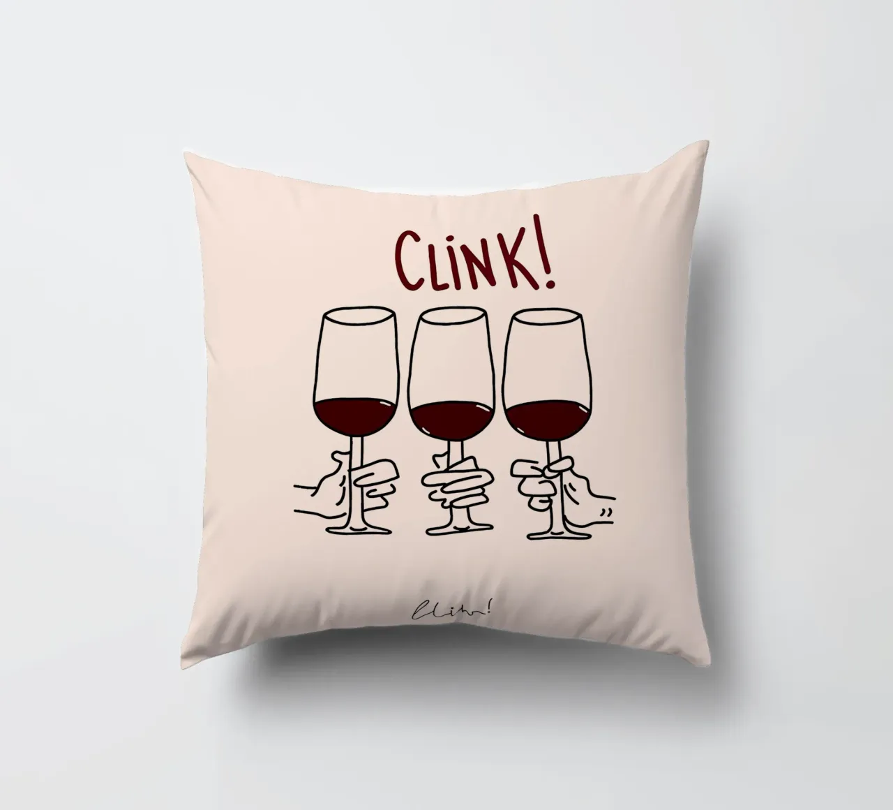 Clink Clink cuscino da Mildred Store