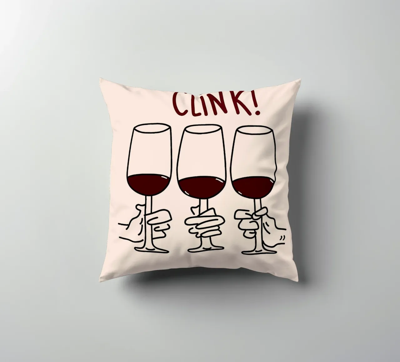 Clink Clink cuscino da Mildred Store