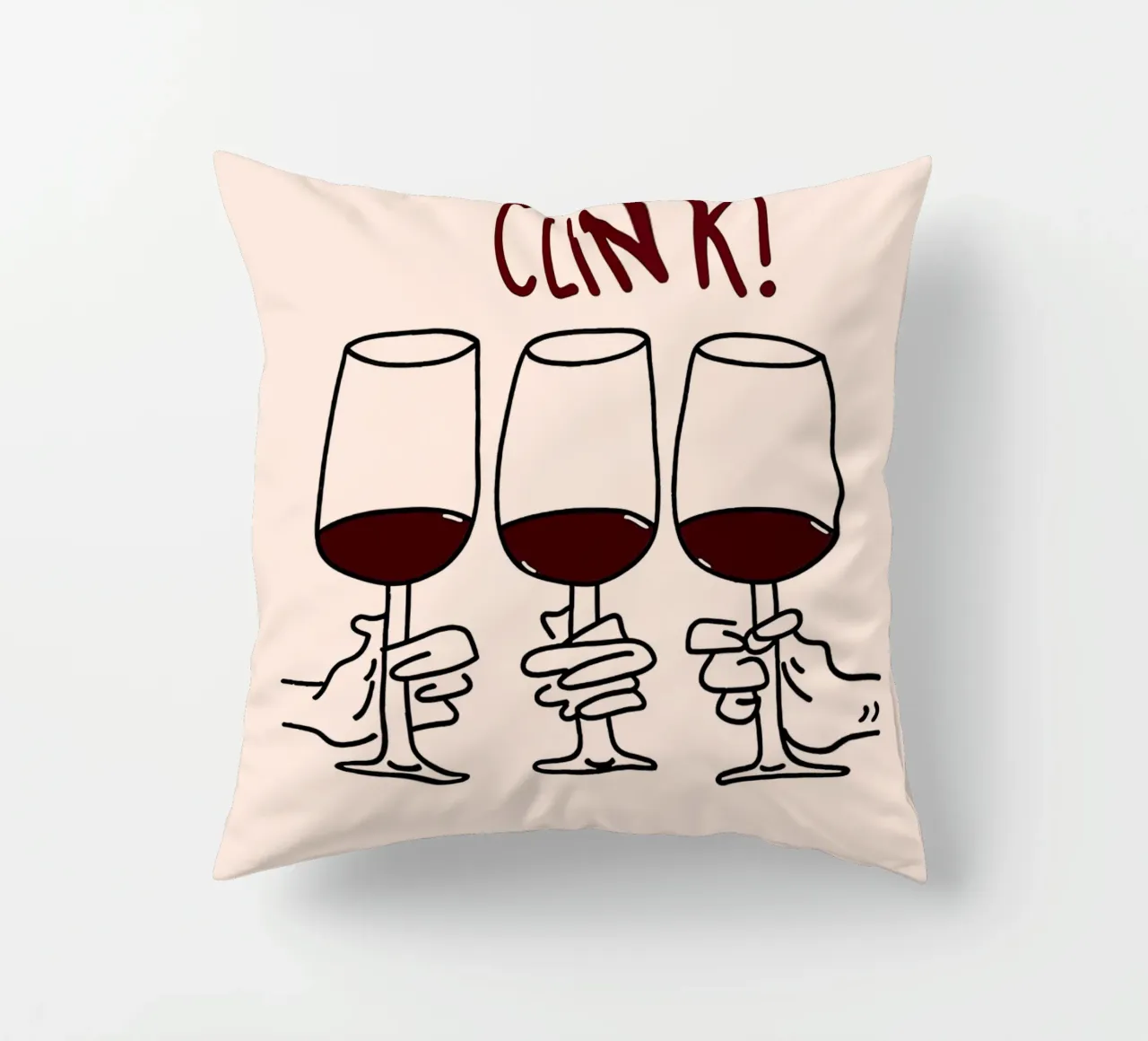 Clink Clink cuscino da Mildred Store