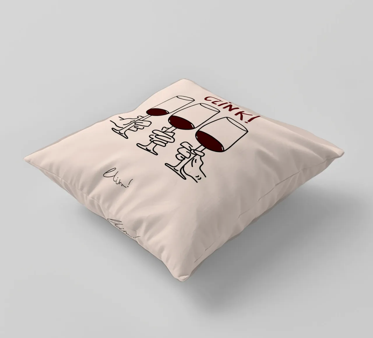 Clink Clink cuscino da Mildred Store