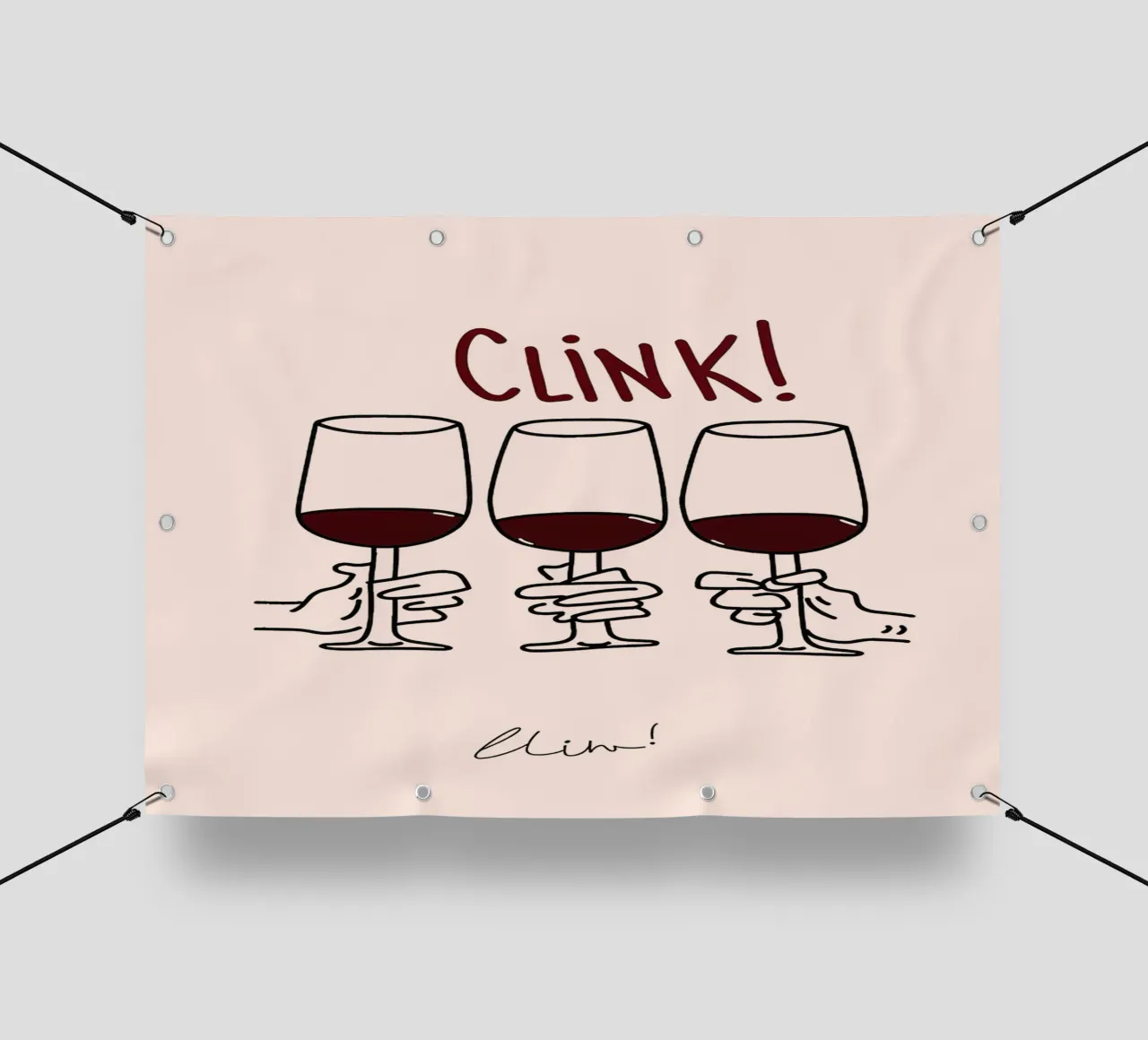 Clink Clink telo in pvc da Mildred Store