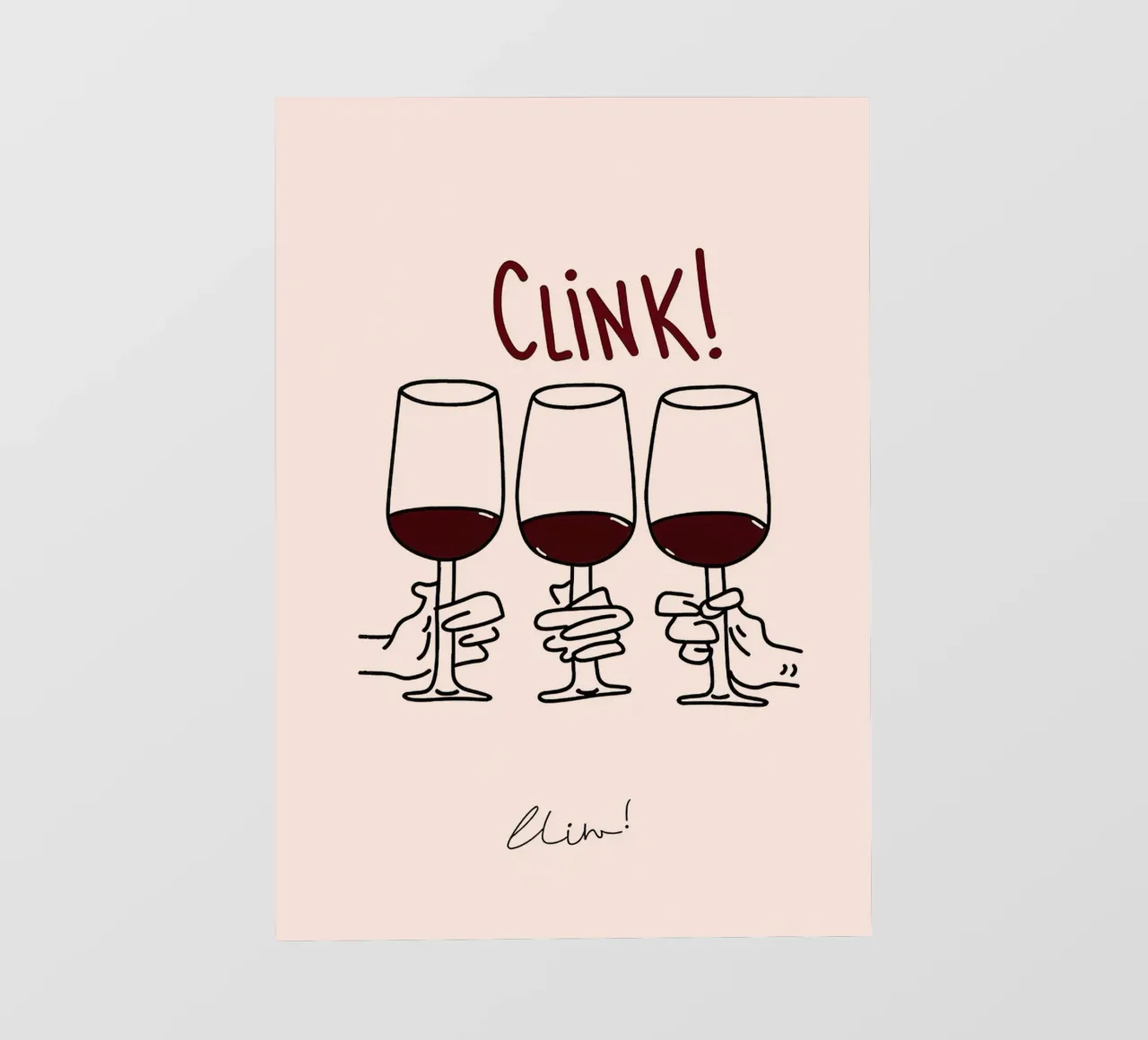 Clink Clink telo in pvc da Mildred Store