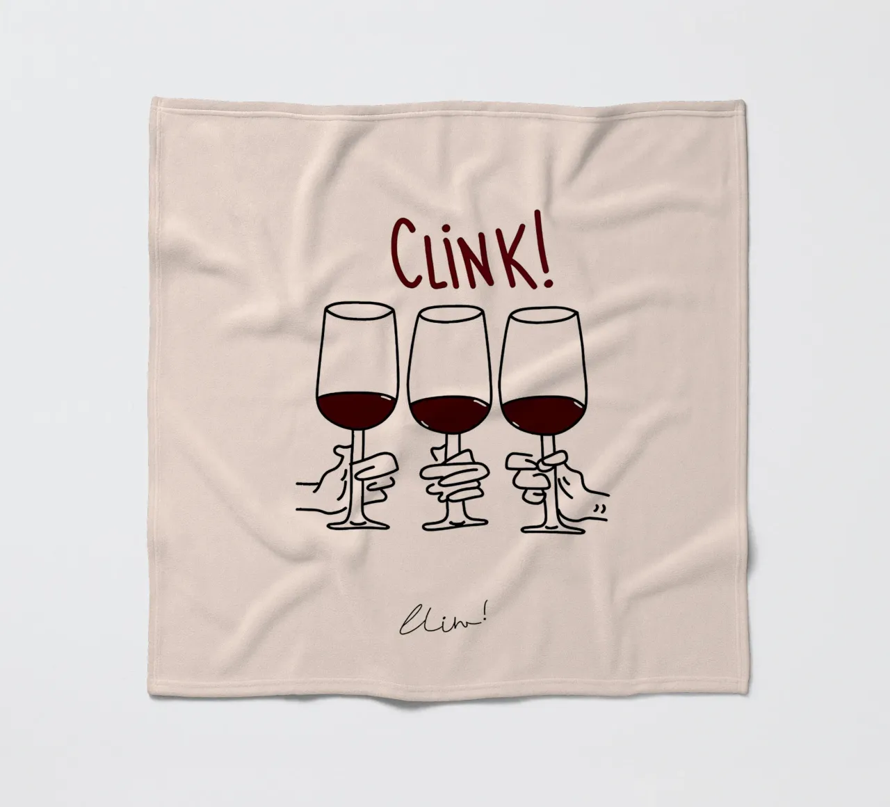 Clink Clink coperta in pile da Mildred Store