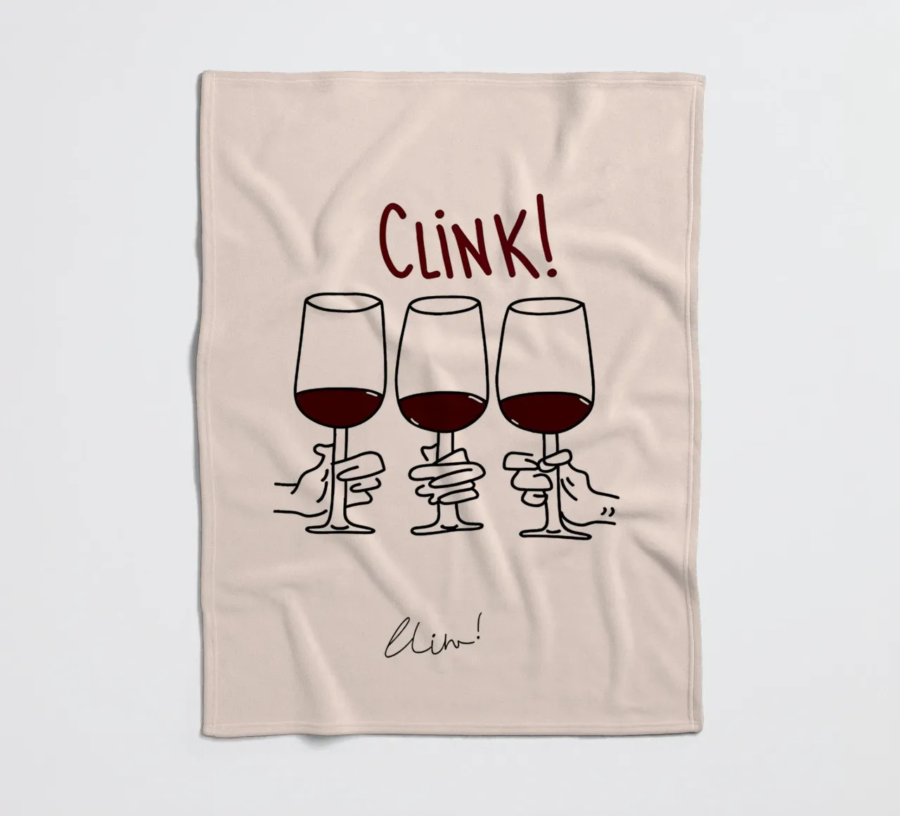 Clink Clink coperta in pile da Mildred Store