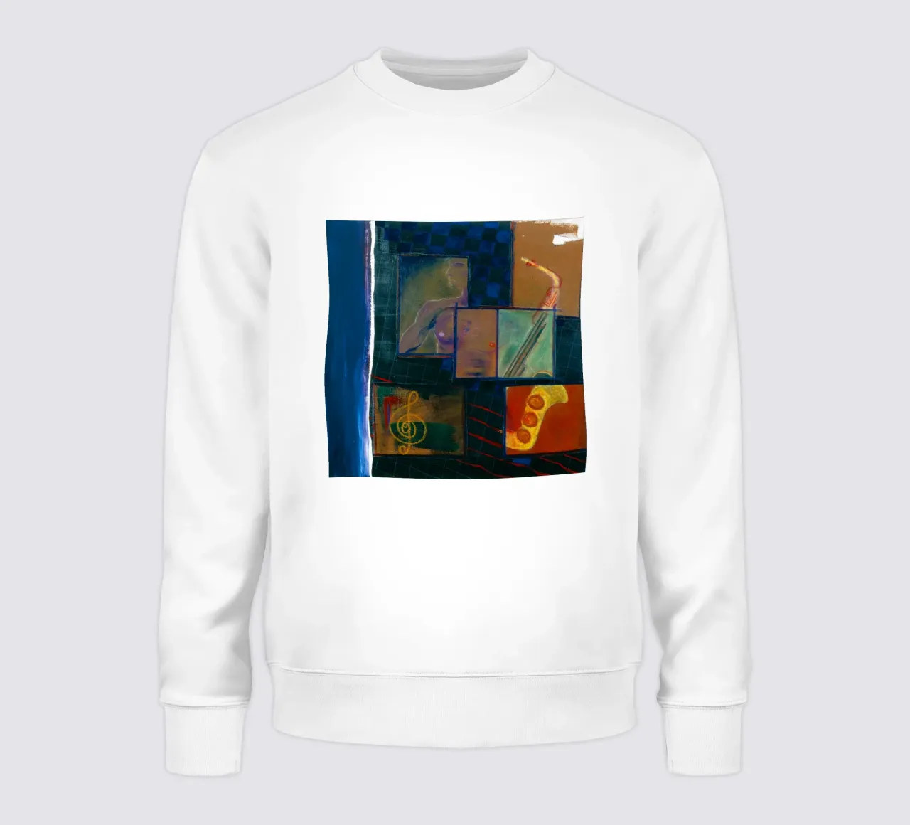 JAZZ sudadera de Vintage Van Gogh