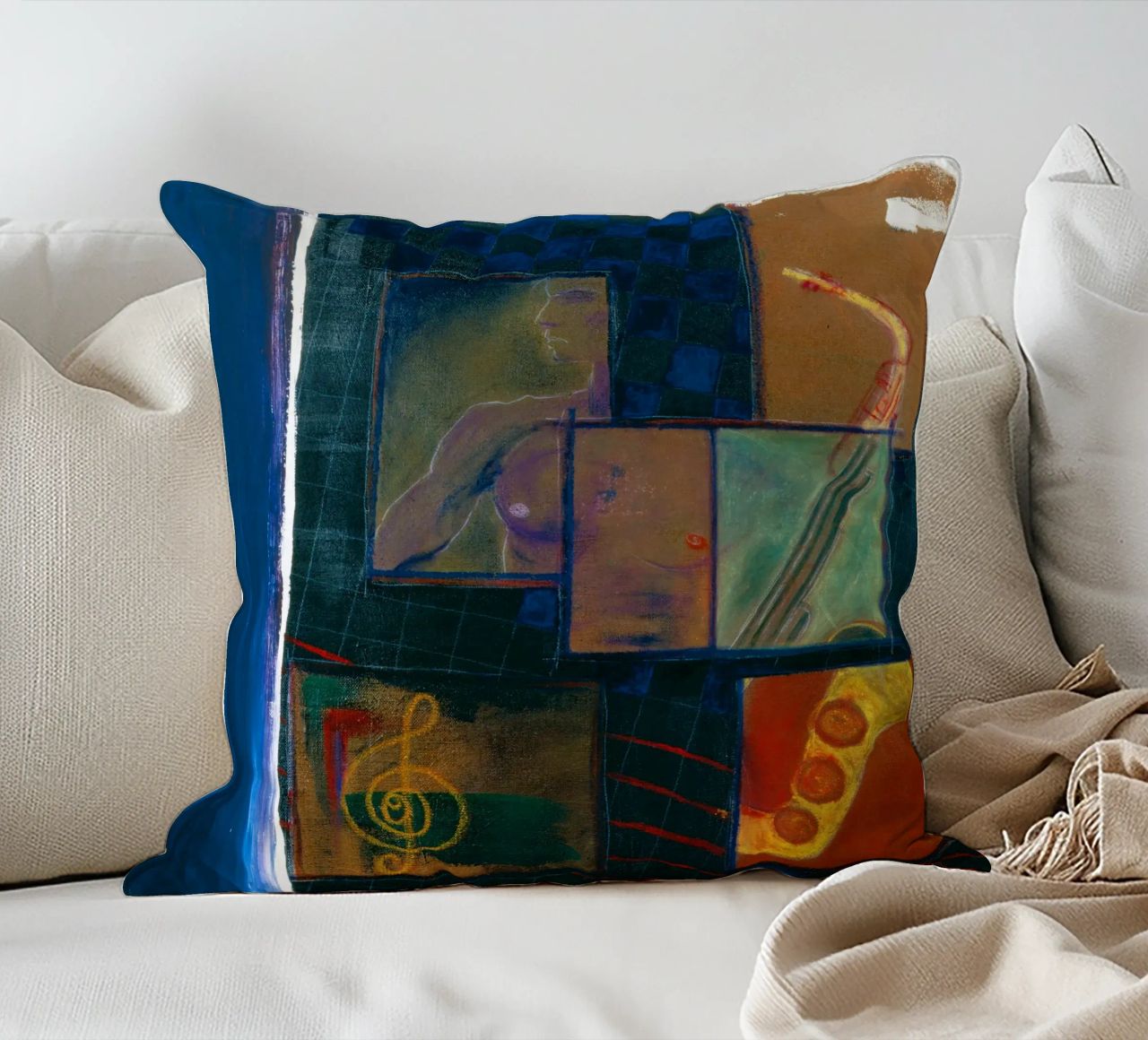JAZZ cuscino da Vintage Van Gogh