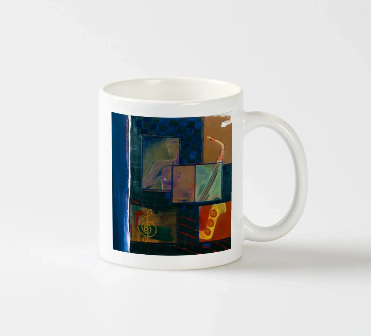 JAZZ tazza in ceramica da Vintage Van Gogh