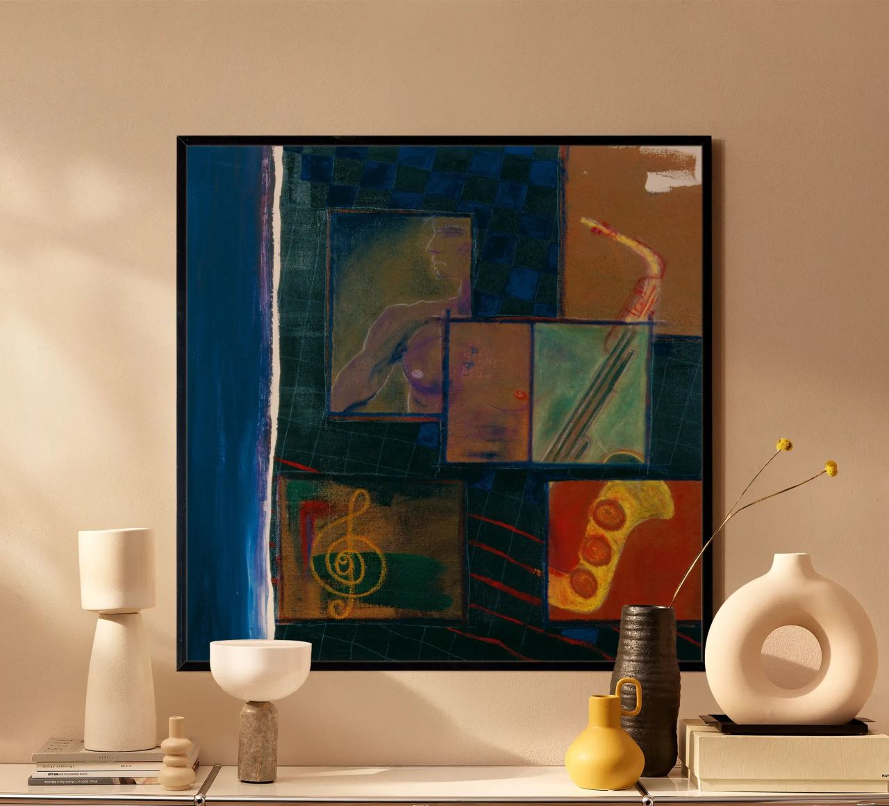 JAZZ poster da Vintage Van Gogh