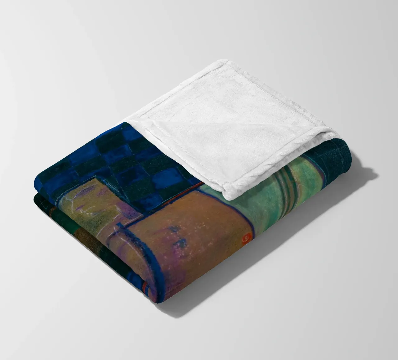JAZZ fleece blanket by Vintage Van Gogh