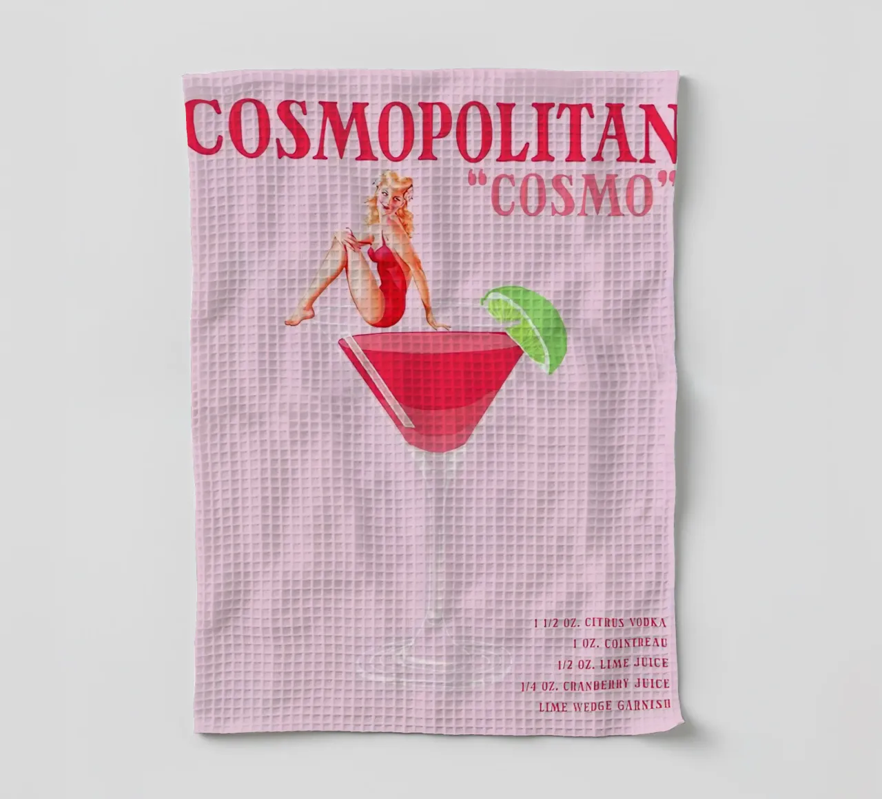 Cocktail cosmopolita canovaccio da cucina da MIa_Dispath