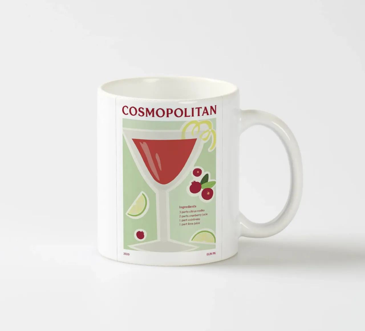 arte cosmopolita tazza in ceramica da MIa_Dispath