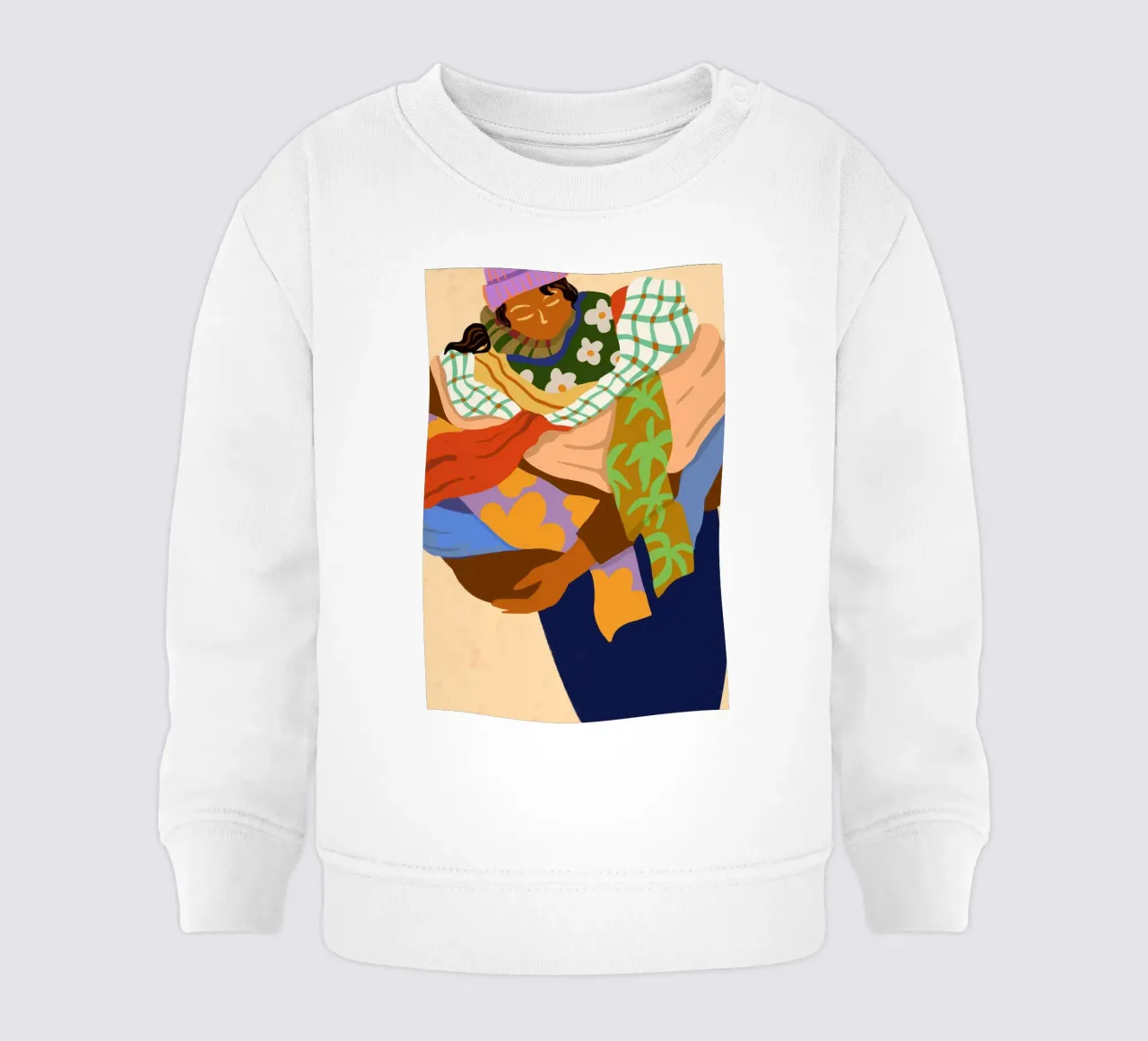 Get Cosy felpa neonato da Arty Guava