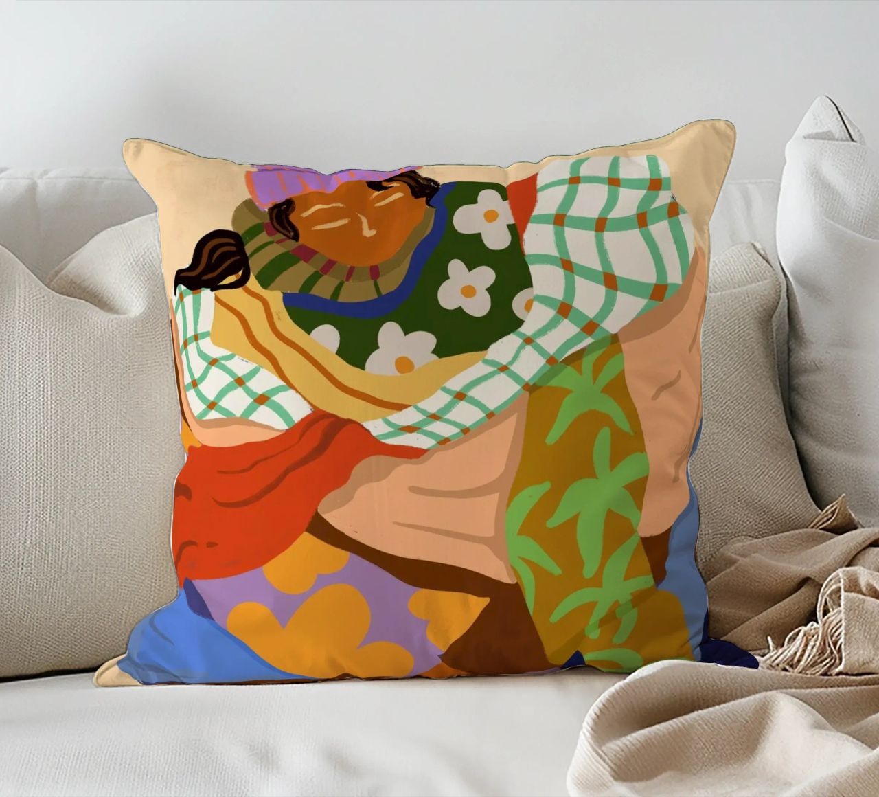 Get Cosy decorative cushion by Arty Guava
