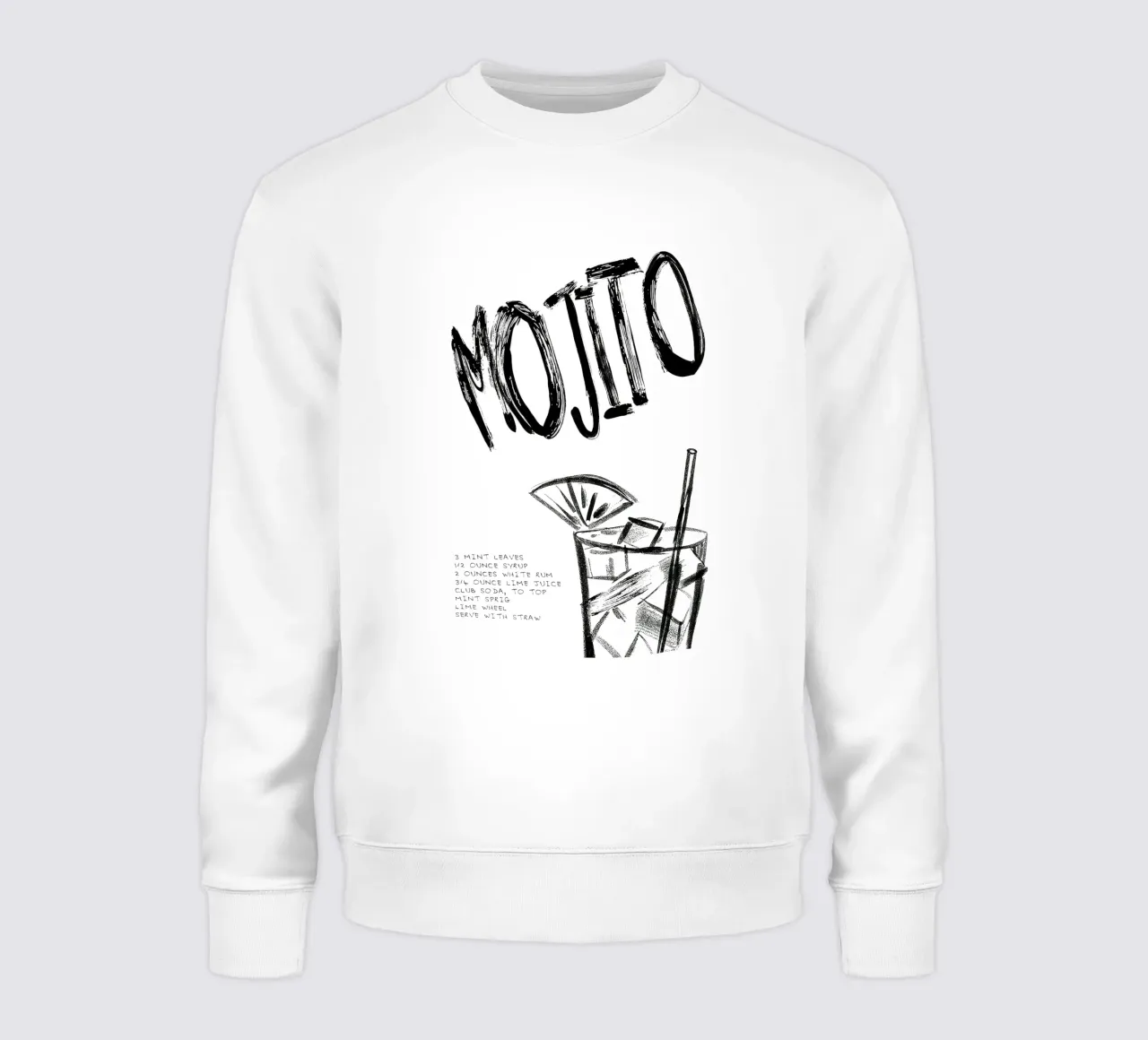 Mojito sweatshirt van Mildred Store